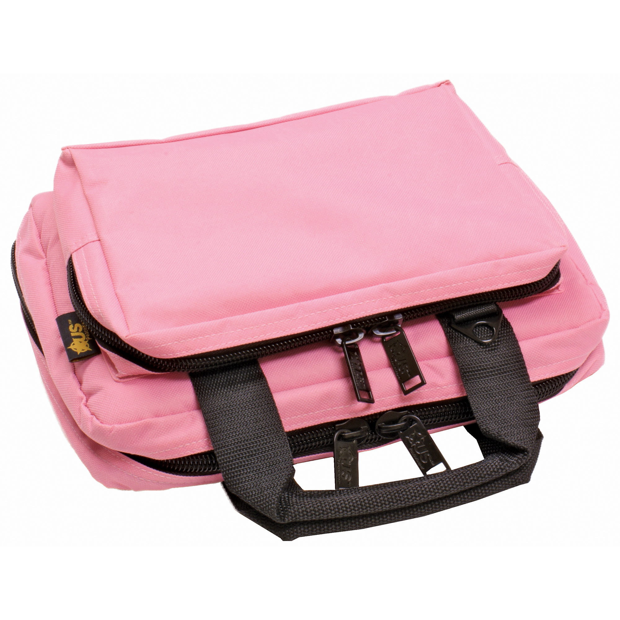 US PeaceKeeper Mini 600 Denier Polyester Range Bag 12.75″x8.75″x3″ – Pink