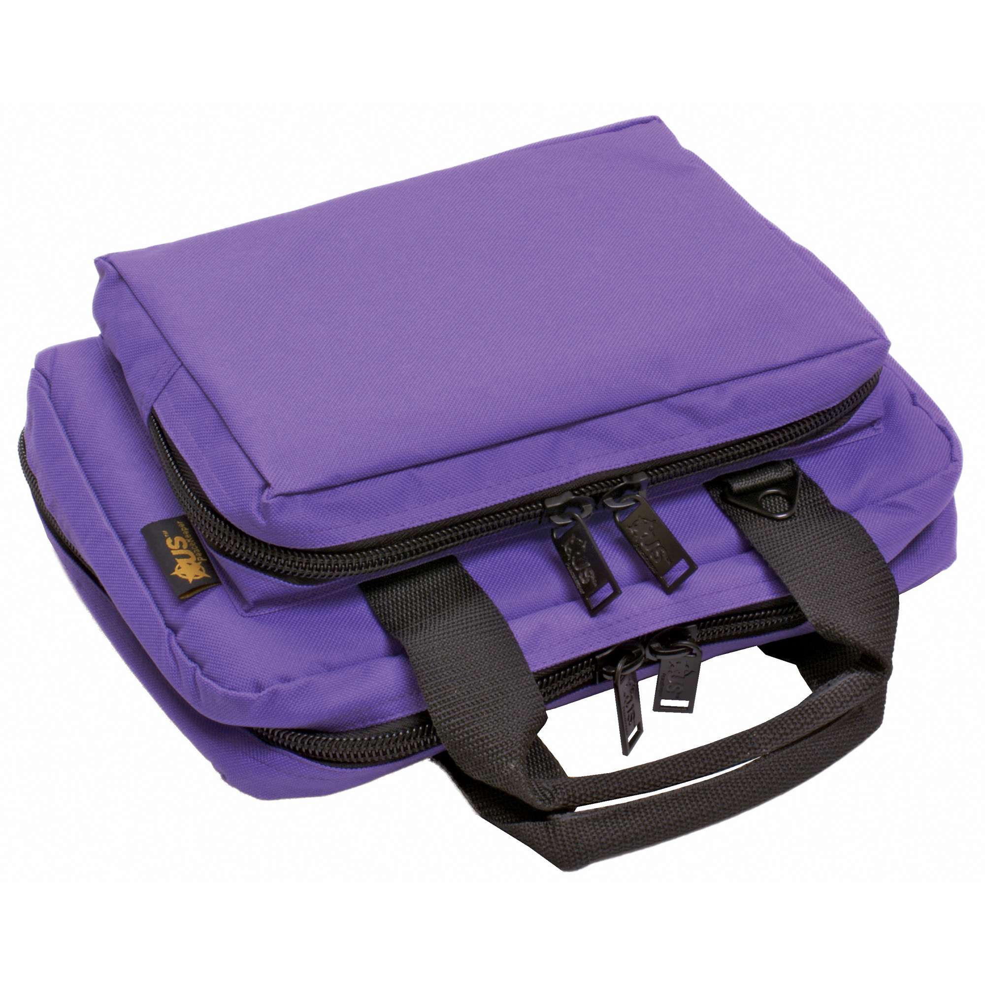 US PeaceKeeper Mini 600 Denier Polyester Range Bag 12.75″x8.75″x3″ – Purple