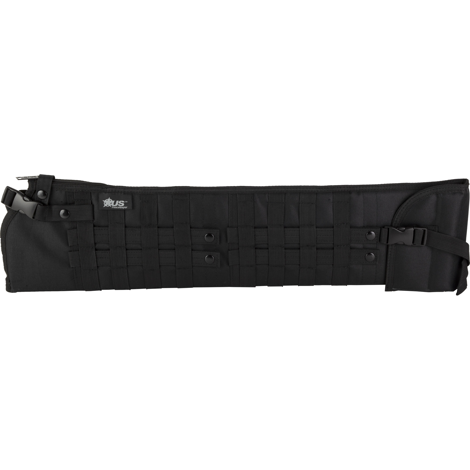 US PeaceKeeper Shotgun Scabbard 600 Denier Polyester Single Shotgun 29″ – Black