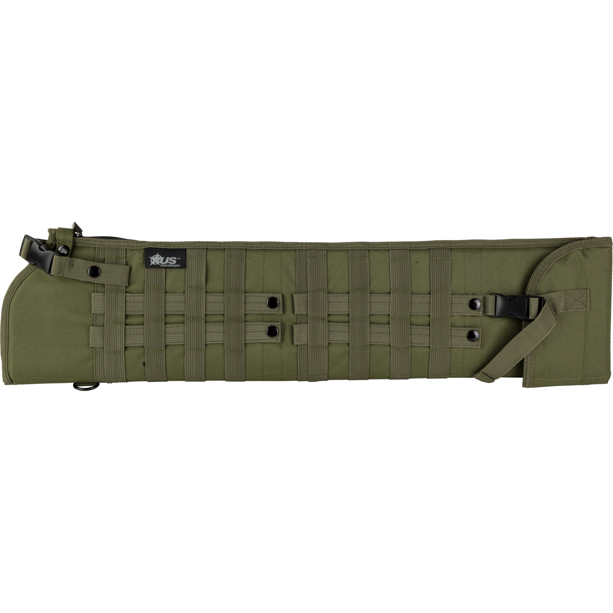 US PeaceKeeper Shotgun Scabbard 600 Denier Polyester Single Shotgun 29″ – Olive Drab Green