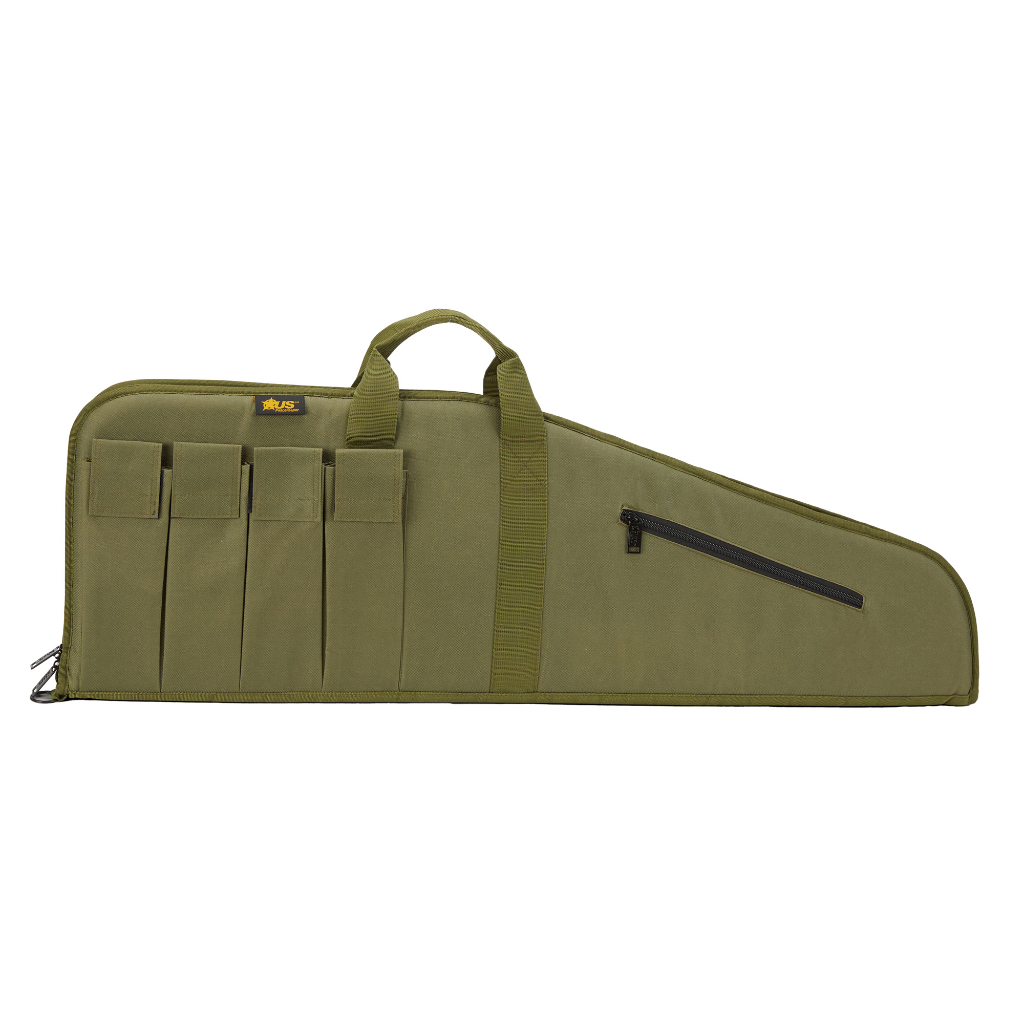 US PeaceKeeper Modern Sporting Rifle Case 600 Denier Fabric 45″ – Olive Drab Green