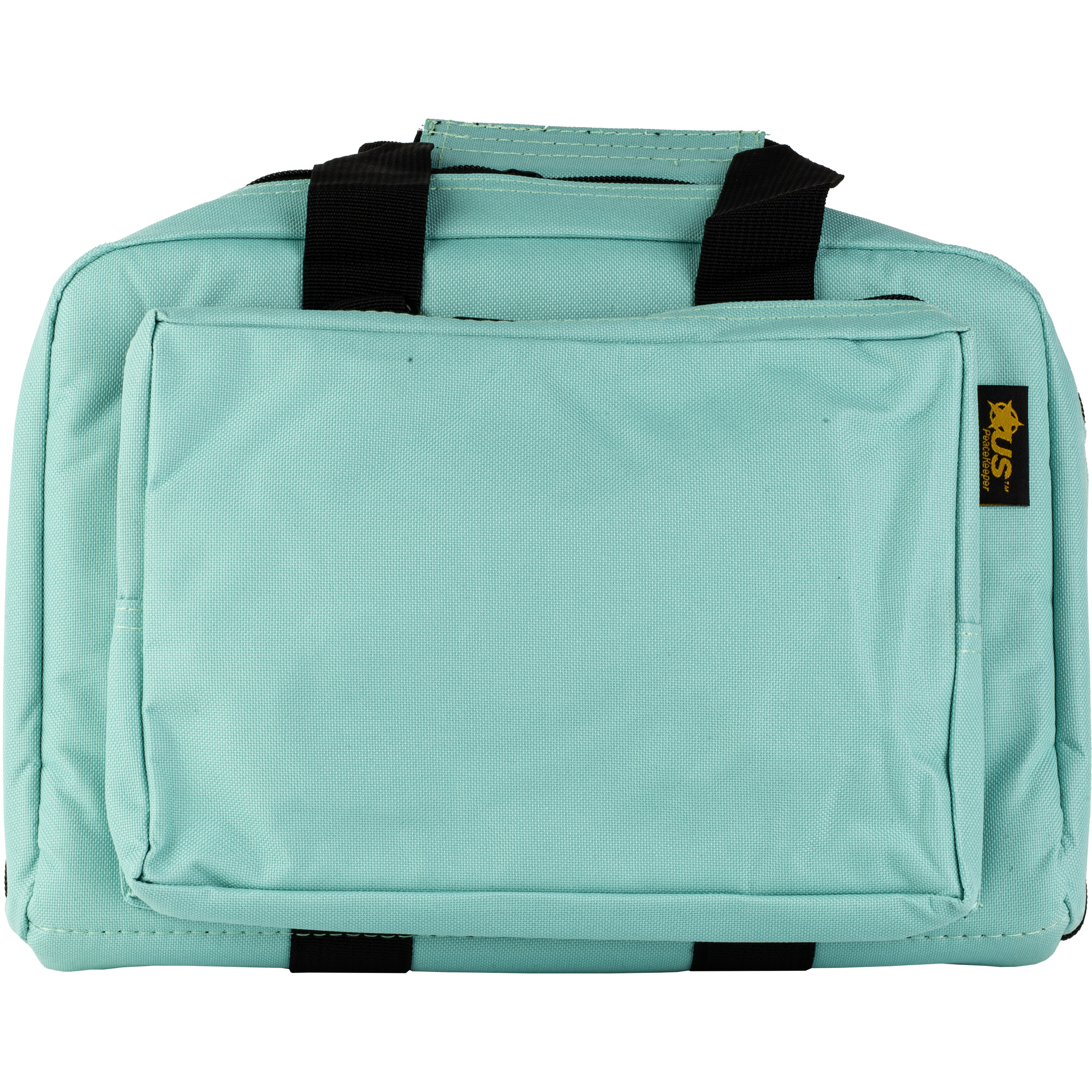 US PeaceKeeper Mini Range 600 Denier Polyester Pistol Case 12.75″ – Robin’s Egg Blue