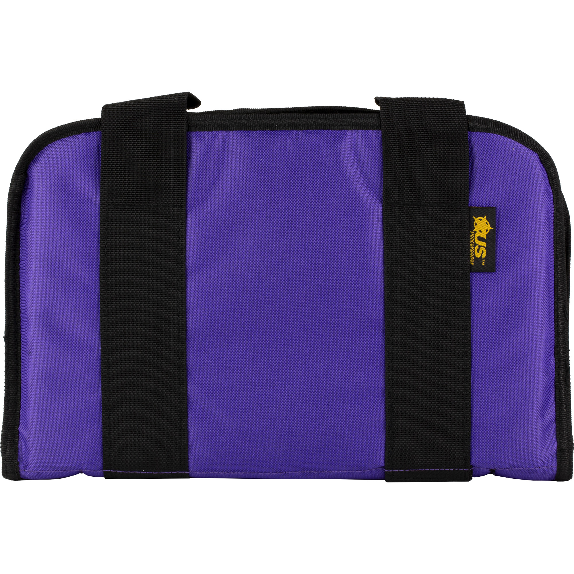 US PeaceKeeper Attache 600 Denier Polyester Pistol Case 12.5″ – Purple