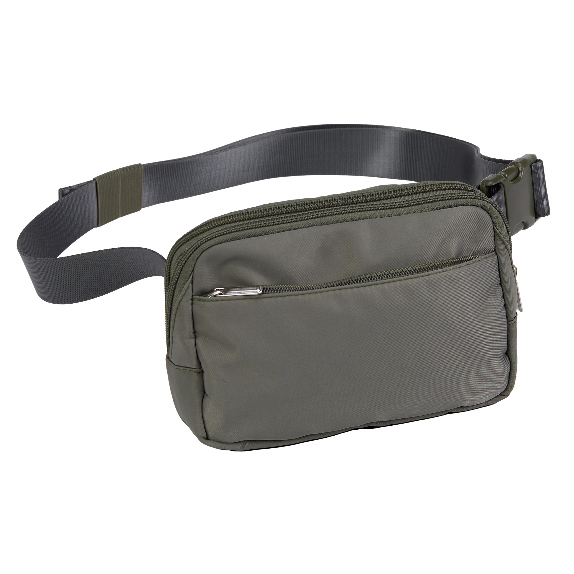 US PeaceKeeper Suburban Sidekick Polyester Fanny Pack 8.25″x5.5″x2.25″ – Gray