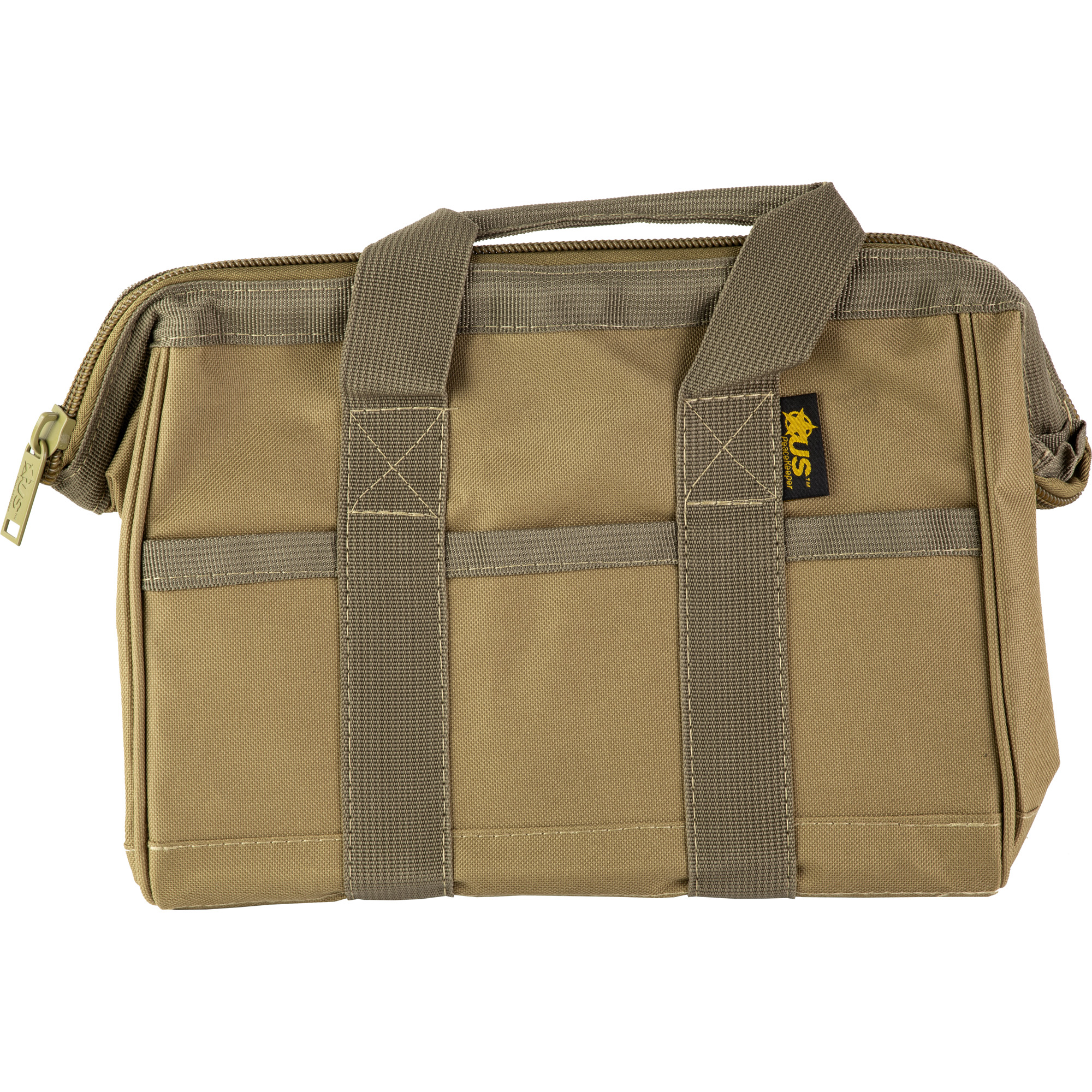 US PeaceKeeper Ammo Bag 600 Denier Polyester Range Bag 12″ – Tan