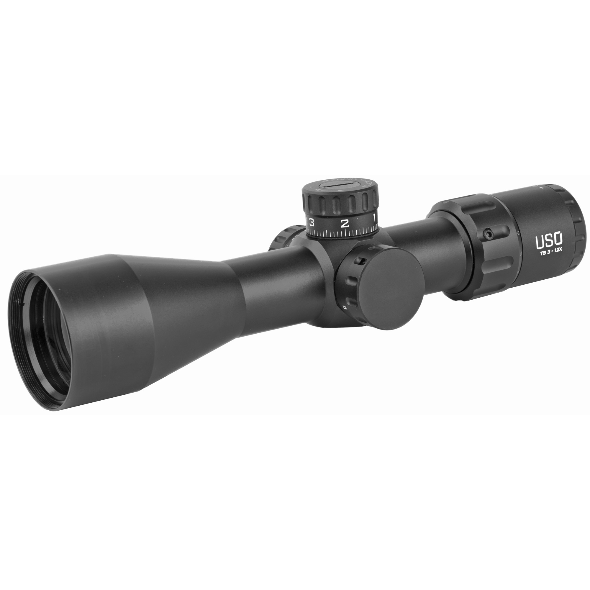 US Optics TS Series 3-12X Rifle Scope 30mm – Black