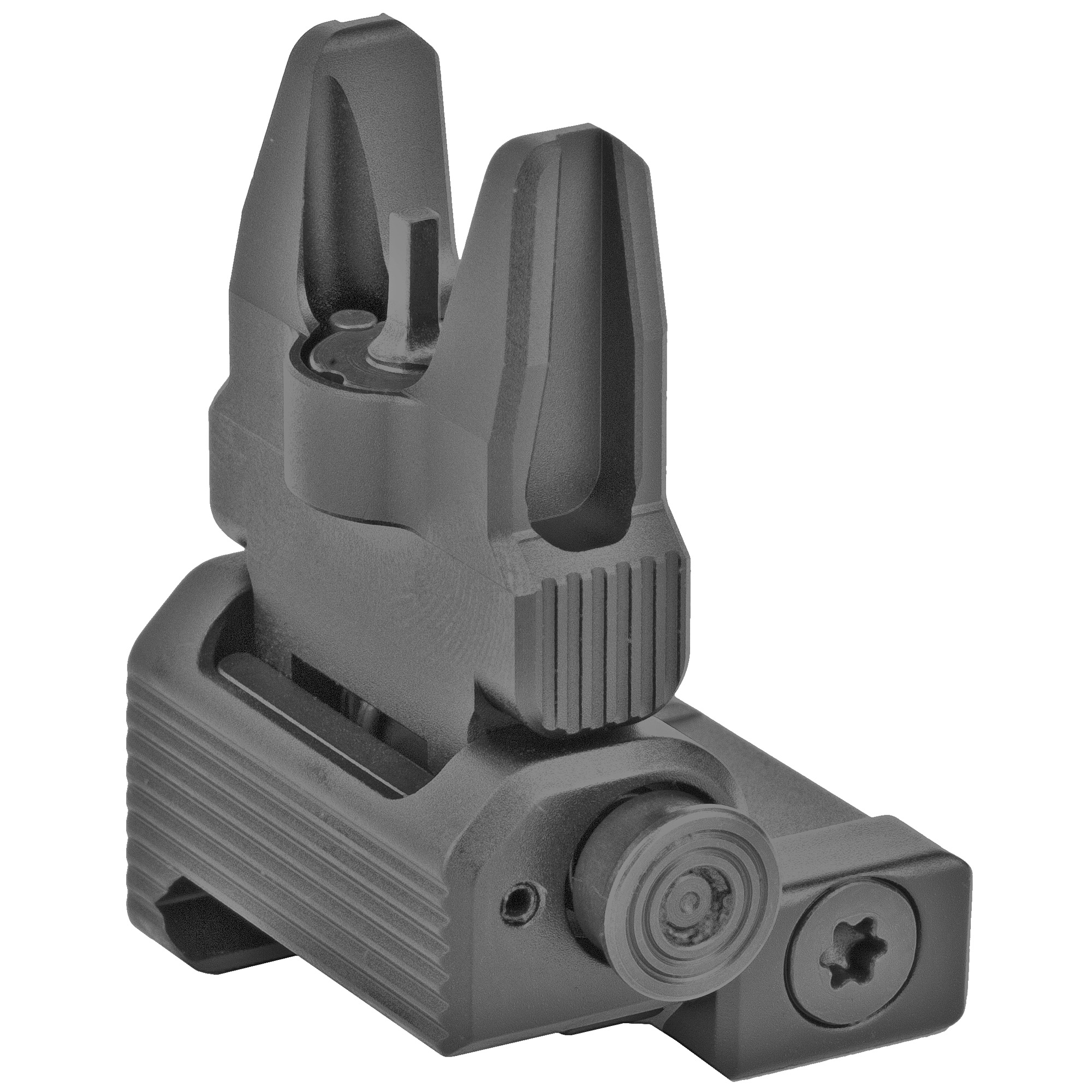 UTG ACCU-SYNC Spring-Loaded AR15 Flip-up Front Sight – Black