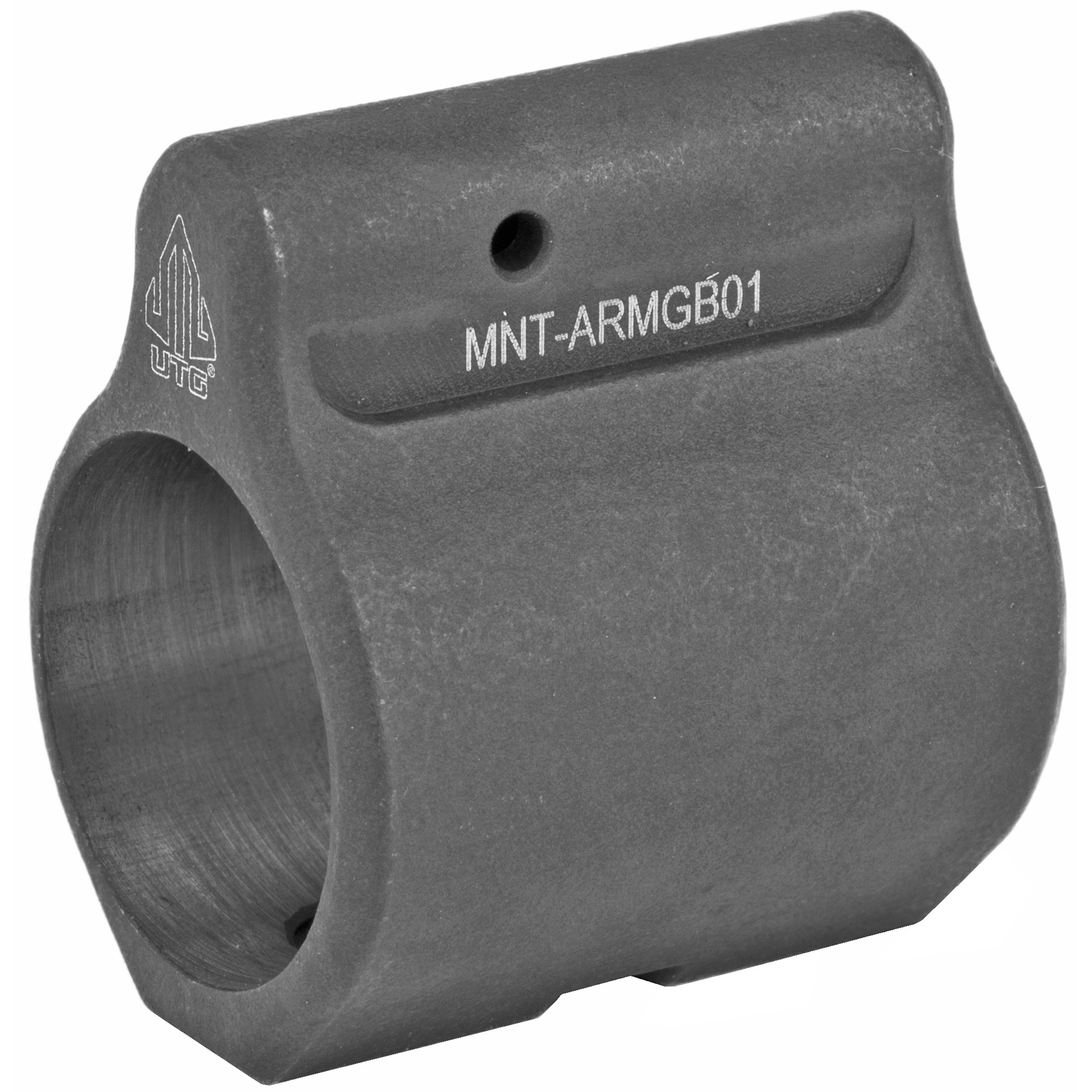 UTG AR15 Micro Gas Block – .750″ ID – Steel – Matte Black