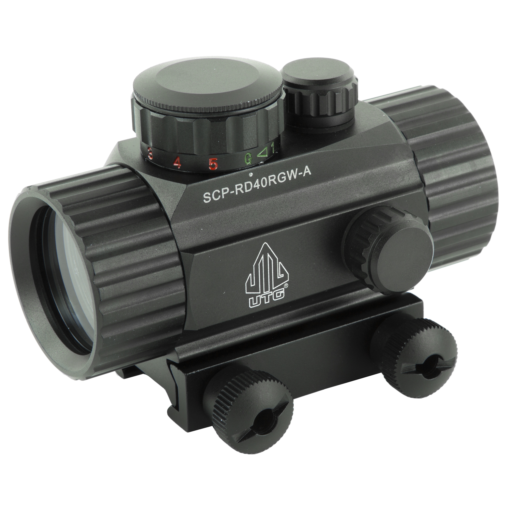 UTG 3.8″ ITA Red/Green CQB Dot Sight with Integral Mount