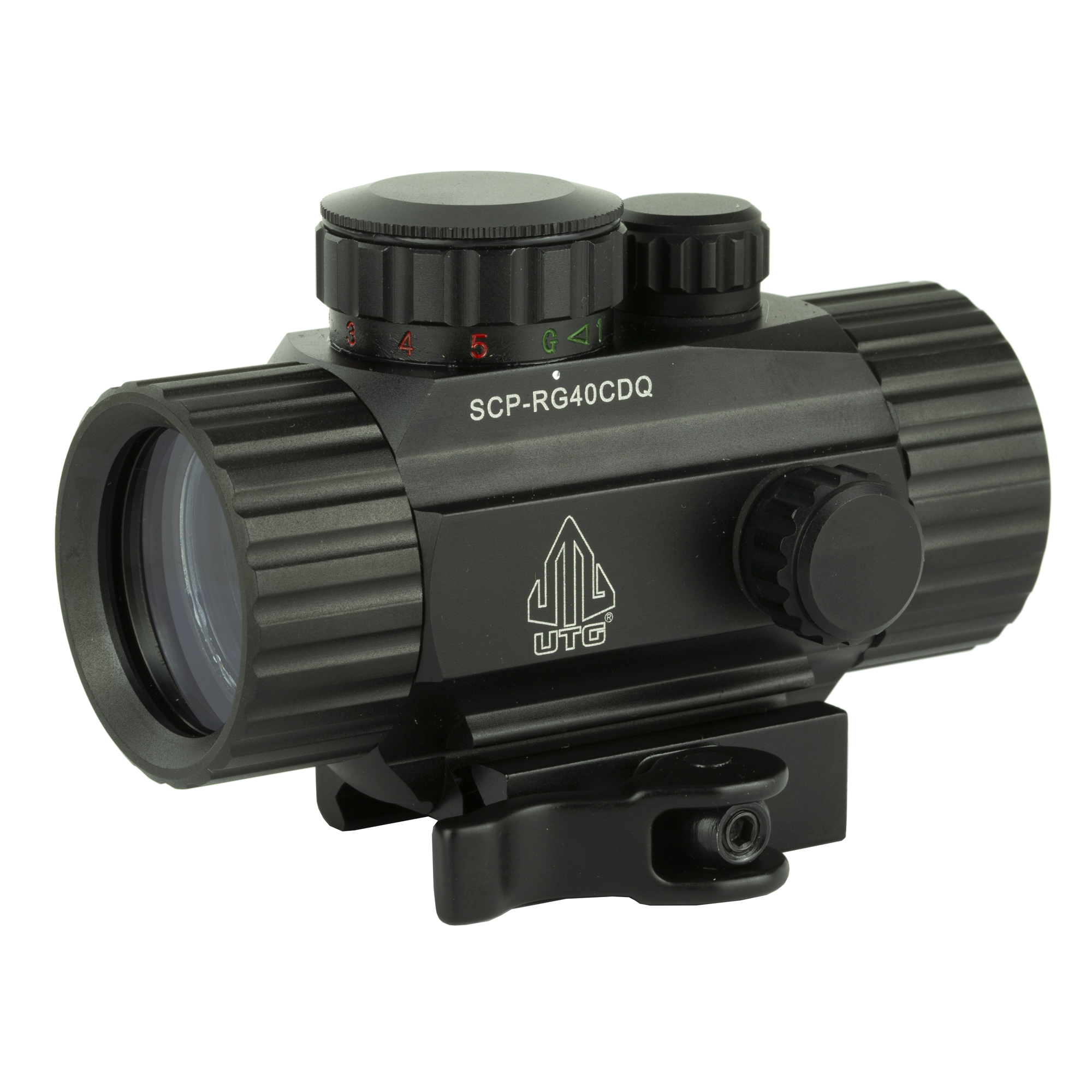 UTG 3.8″ ITA Red/Green Circle Dot Sight w/Integral QD Mount