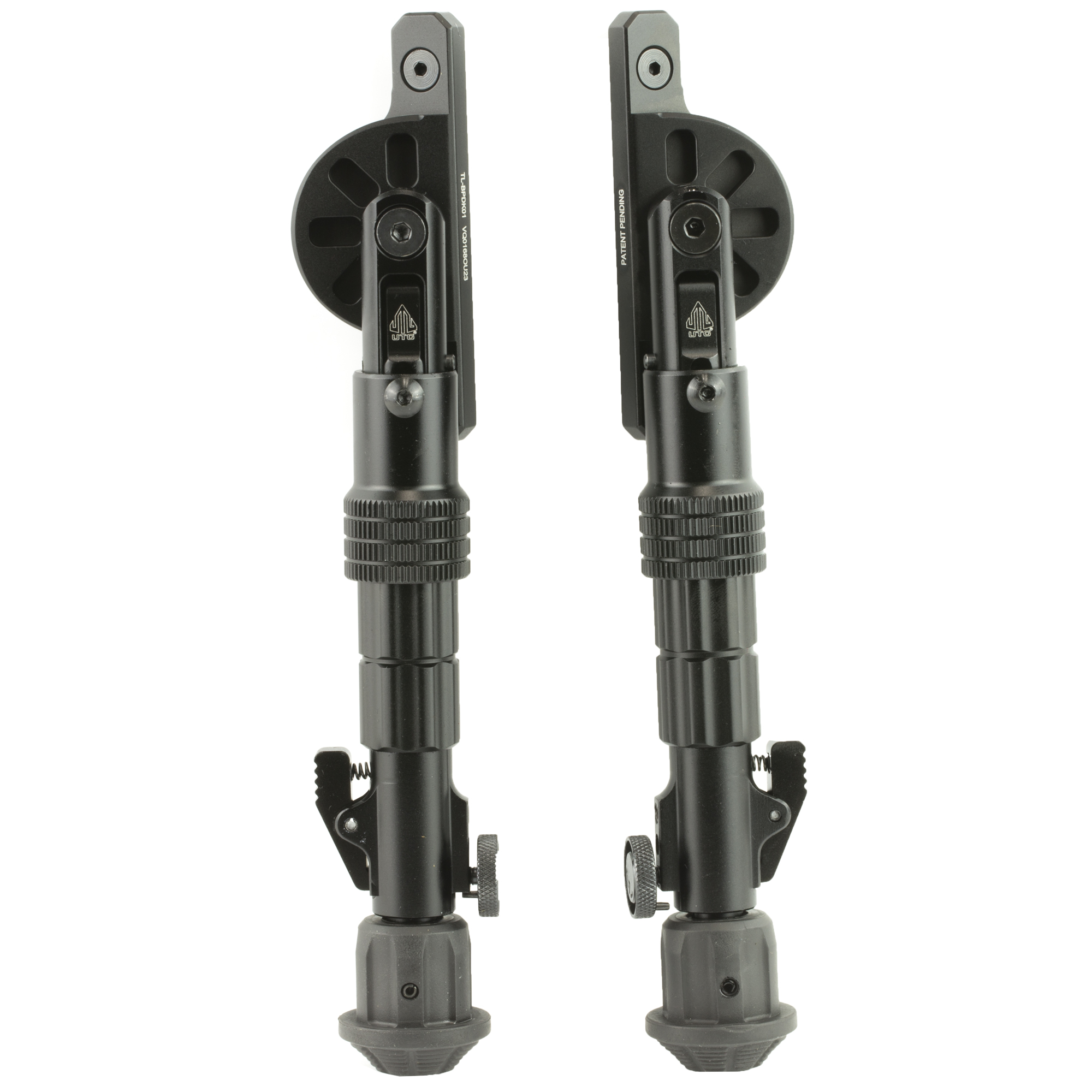 UTG RECON FLEX KeyMod Bipod – Matte Black – 5.7″ – 8″ Center Height