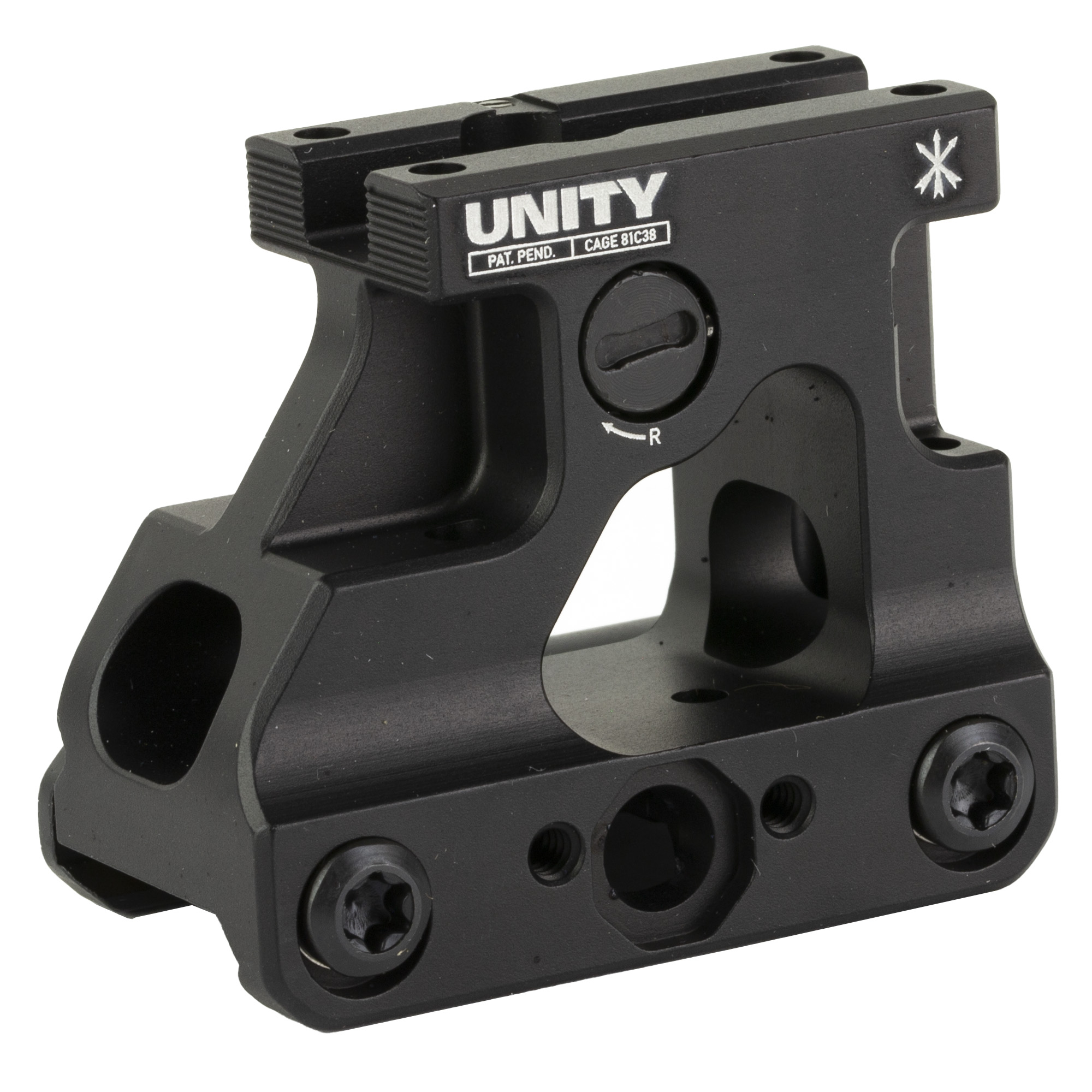 Unity Tactical Trijicon MRO FAST – Black