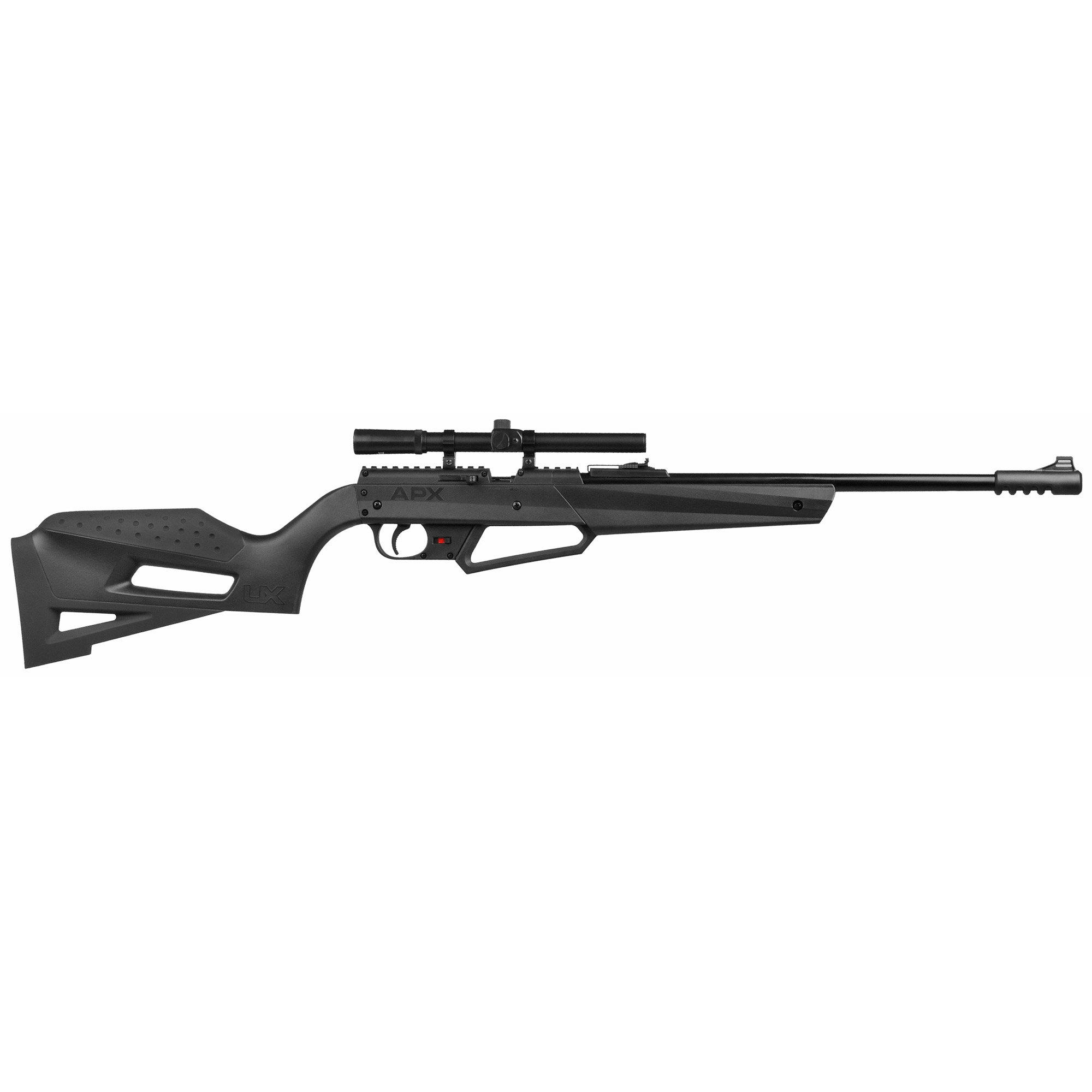 Umarex APX .177 Pellet 23.6″ Air Rifle 12rd 975FPS – Black