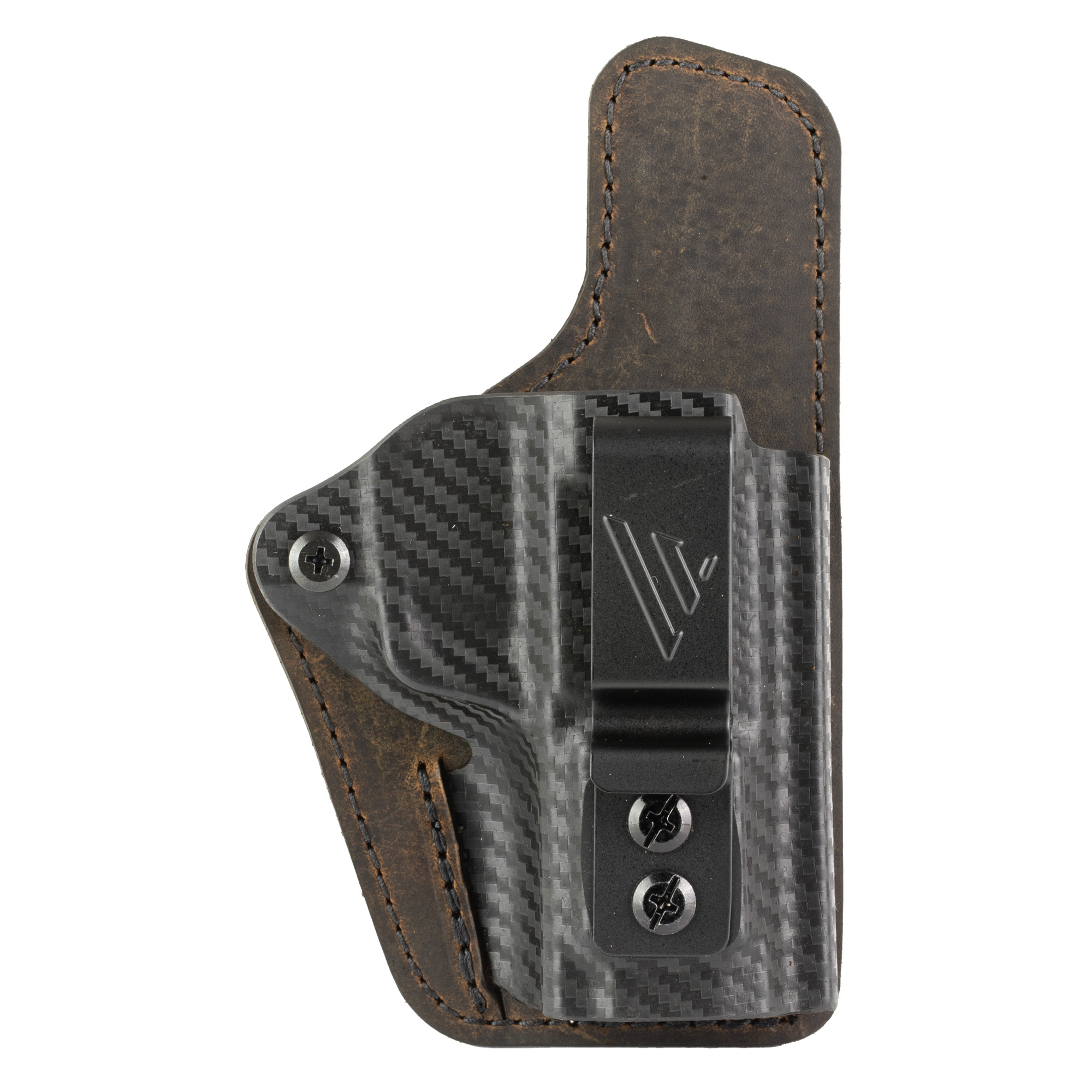 Versacarry Sig P365 X-Macro Compound Custom Holster Right Hand Leather, Polymer Inside Waistband Holster – Brown