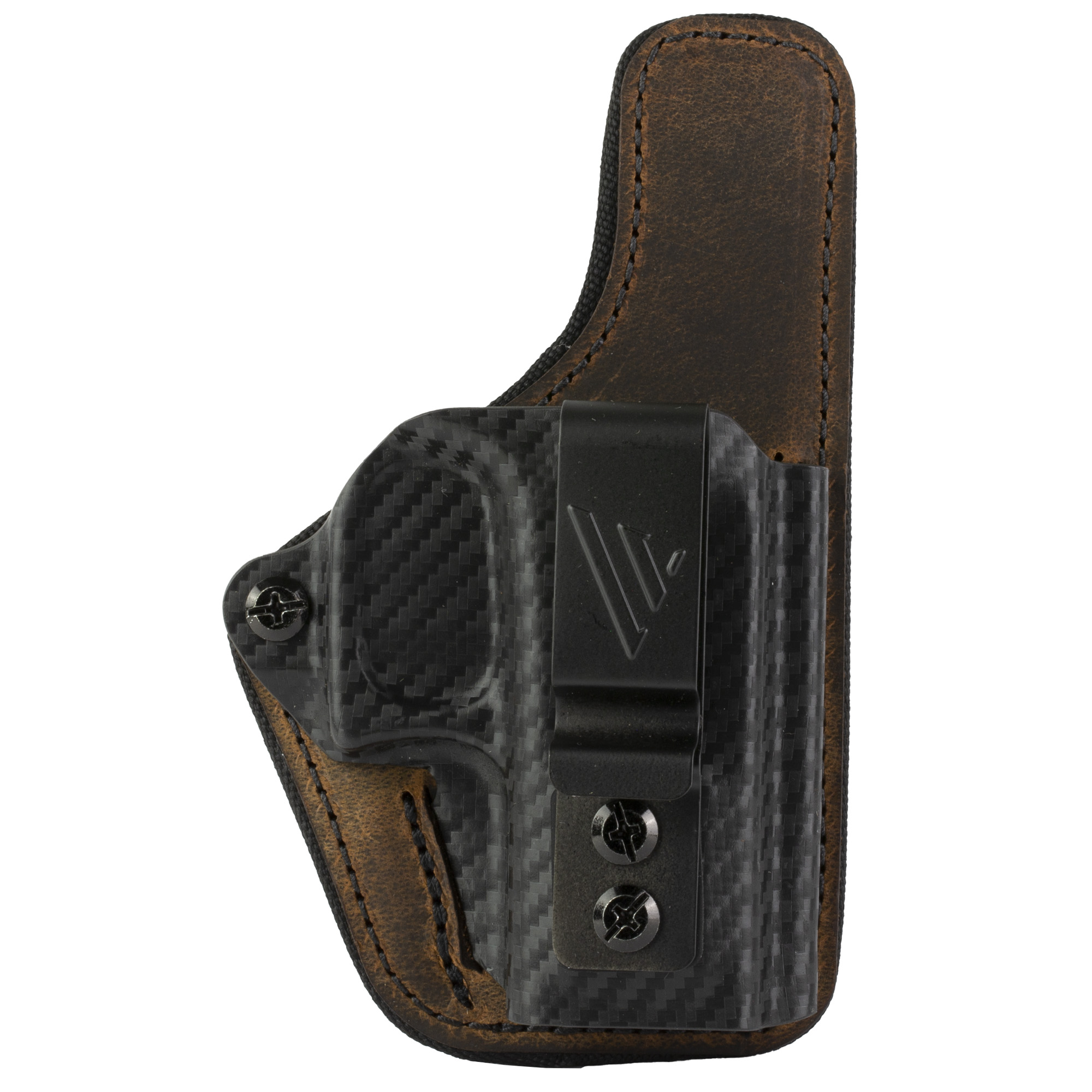 Versacarry Glock 43 Comfort Flex Custom Right Hand Leather, Kydex Inside Waistband Holster – Brown