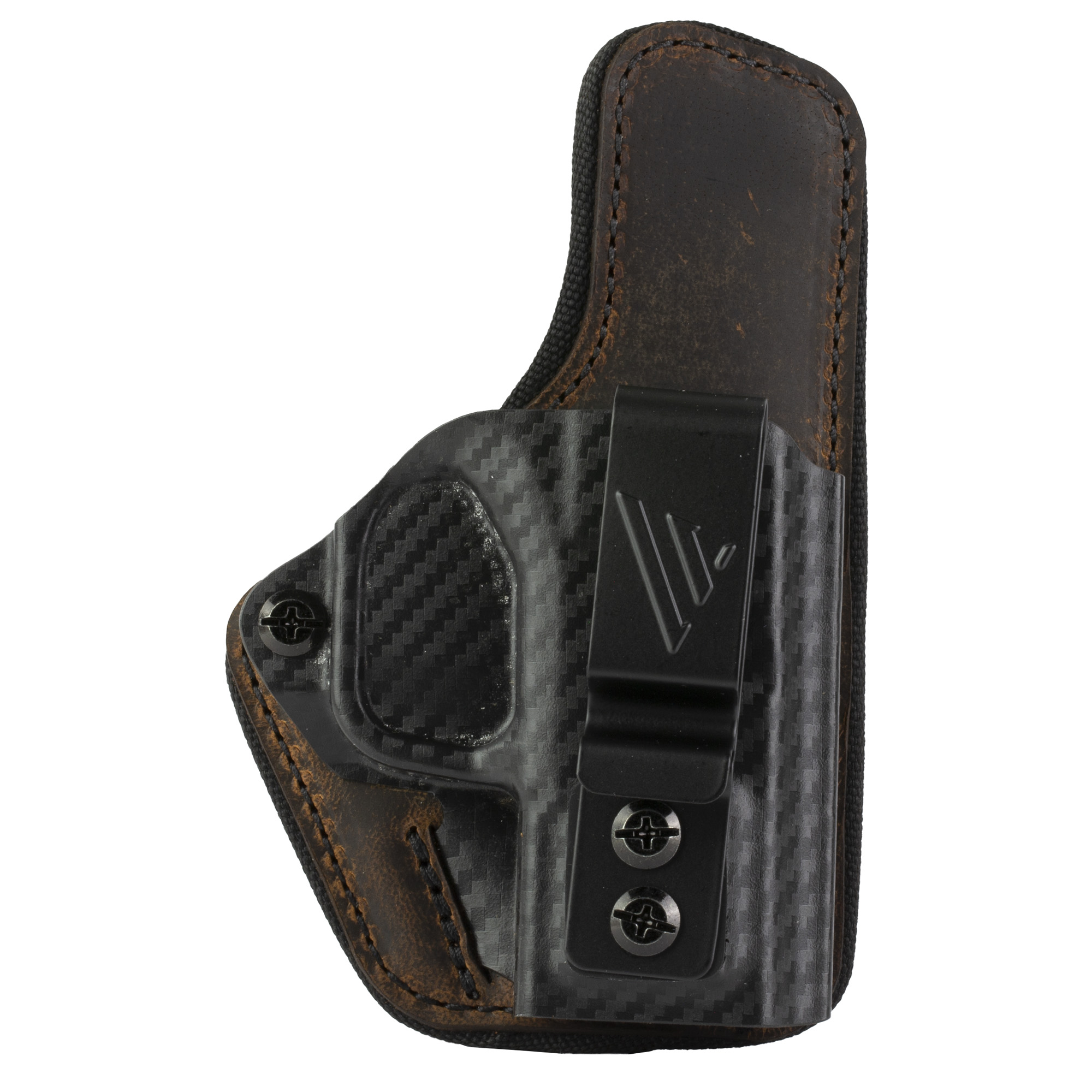 Versacarry Springfield Hellcat Comfort Flex Custom Right Hand Leather, Kydex Inside Waistband Holster – Brown