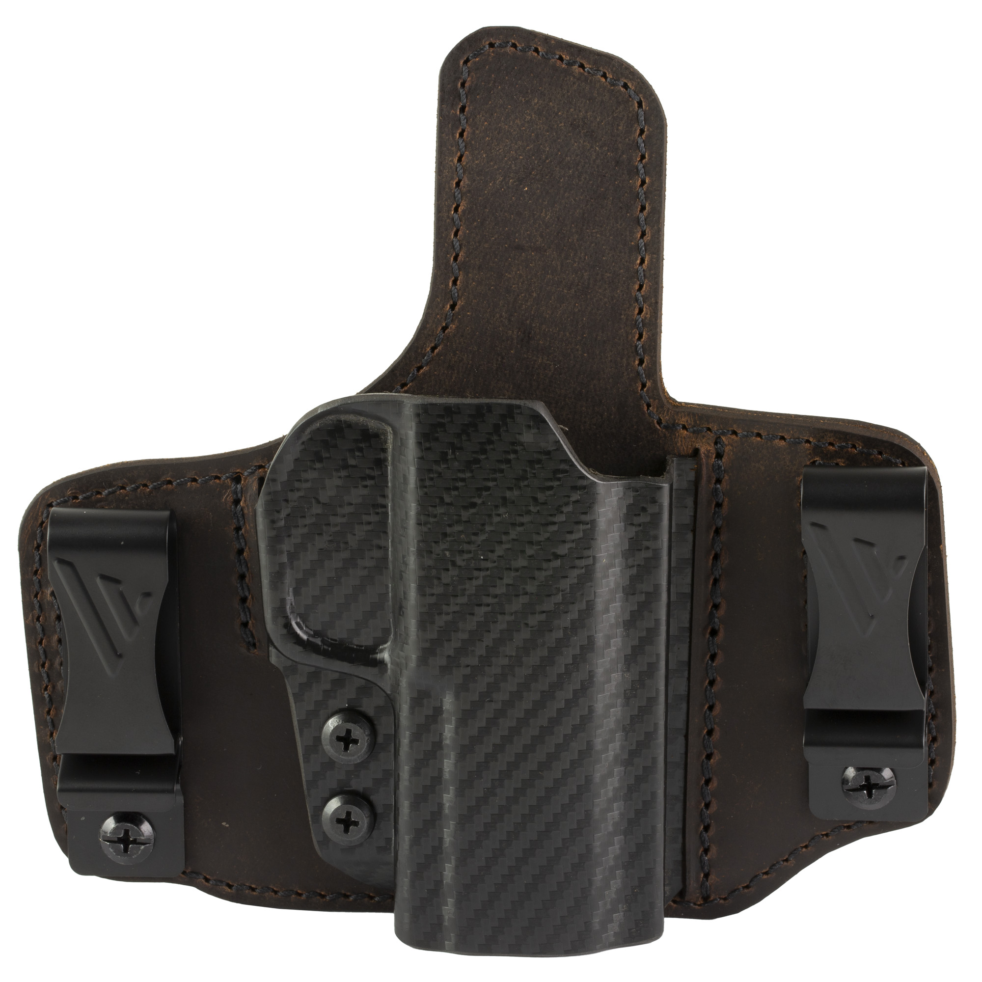 Versacarry Sig P365 X-Macro Insurgent Deluxe Right Hand Leather, Polymer Belt Holster – Brown