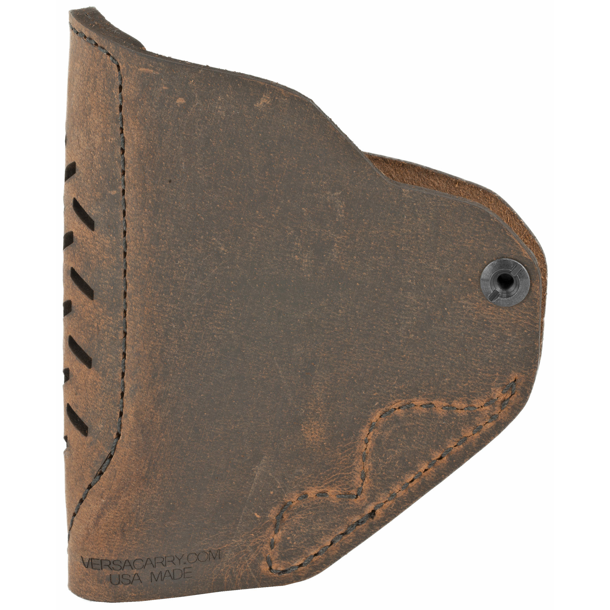 Versacarry S&W J Frame Revolver Thumbreak Right Hand Leather Inside Waistband Holster – Black, Brown