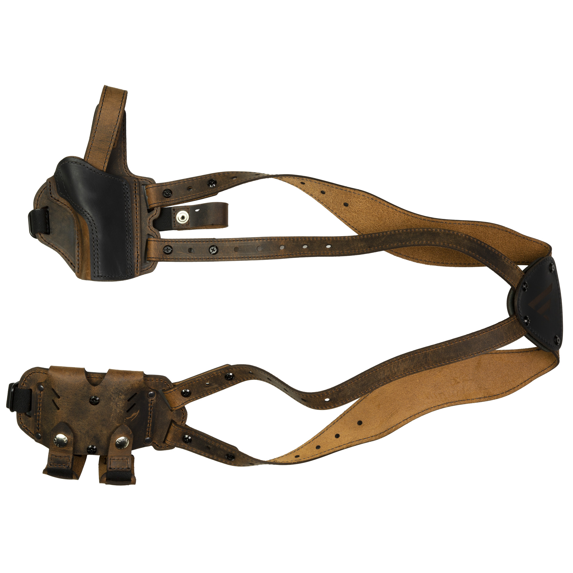 Versacarry 1911 Shoulder Holster Right Hand Leather, Kydex – Brown