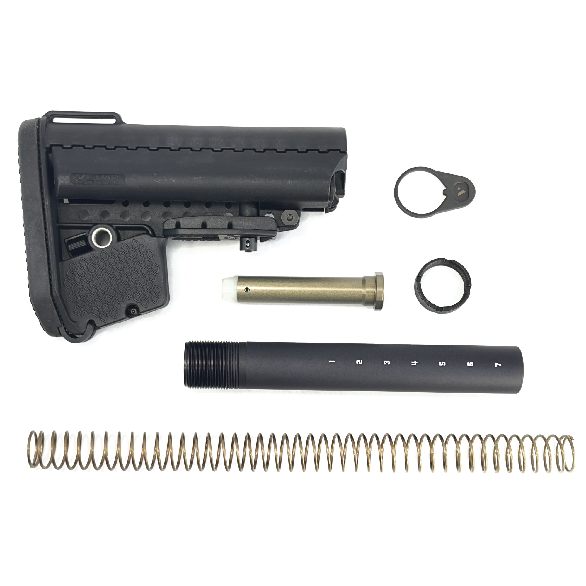 VLTOR AR-15 E-MOD Mil-Spec Stock – Black