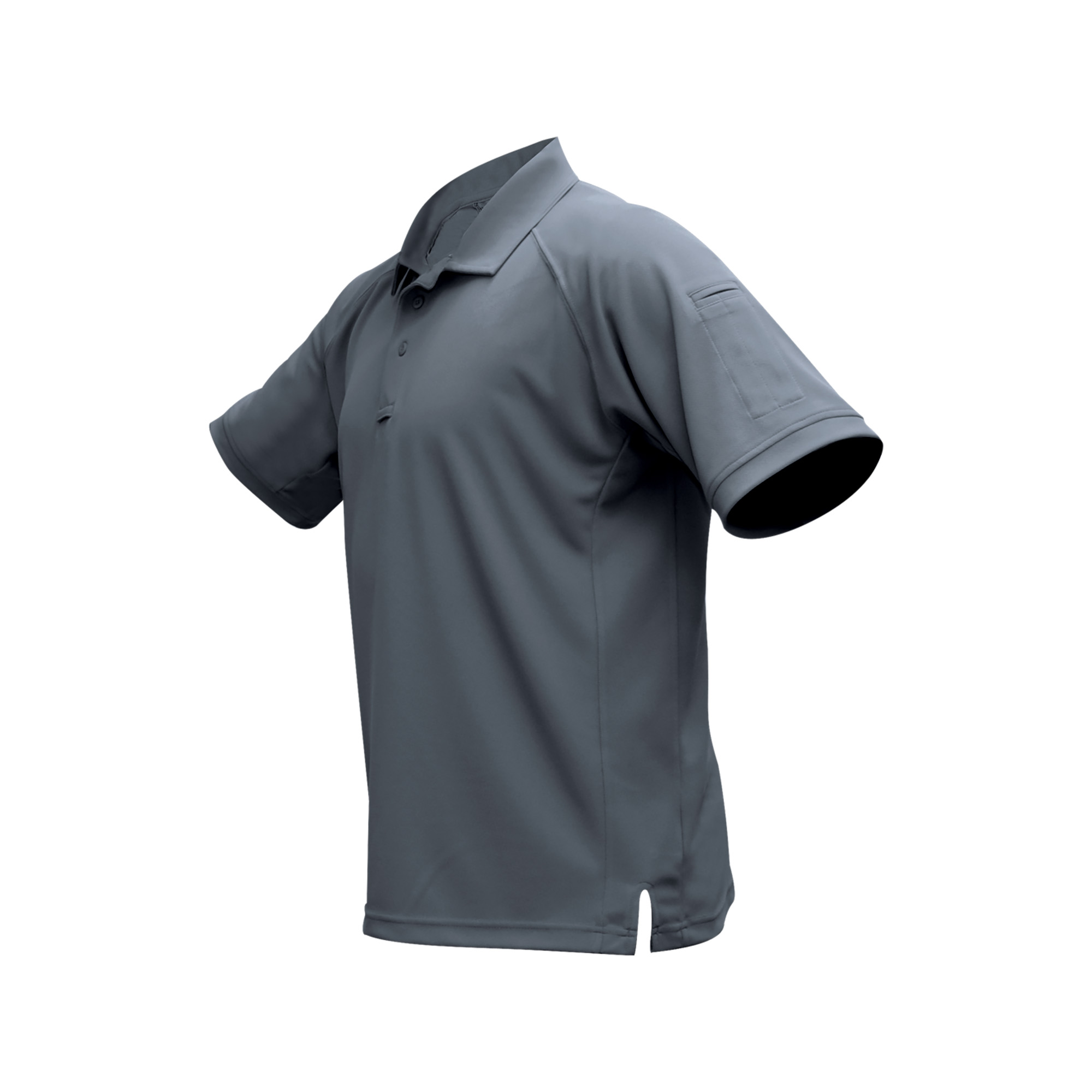 Vertx Coldblack Cotton, Polyester Short Sleeve Shirt Large – Gray