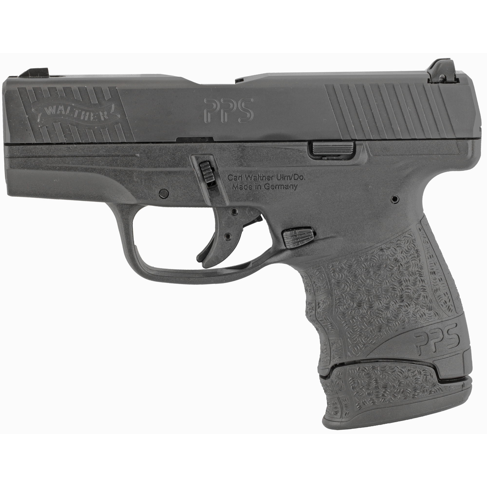 Walther PPS M2 Striker Fired 3.2″ 9mm 7rd 3 Dot – Black