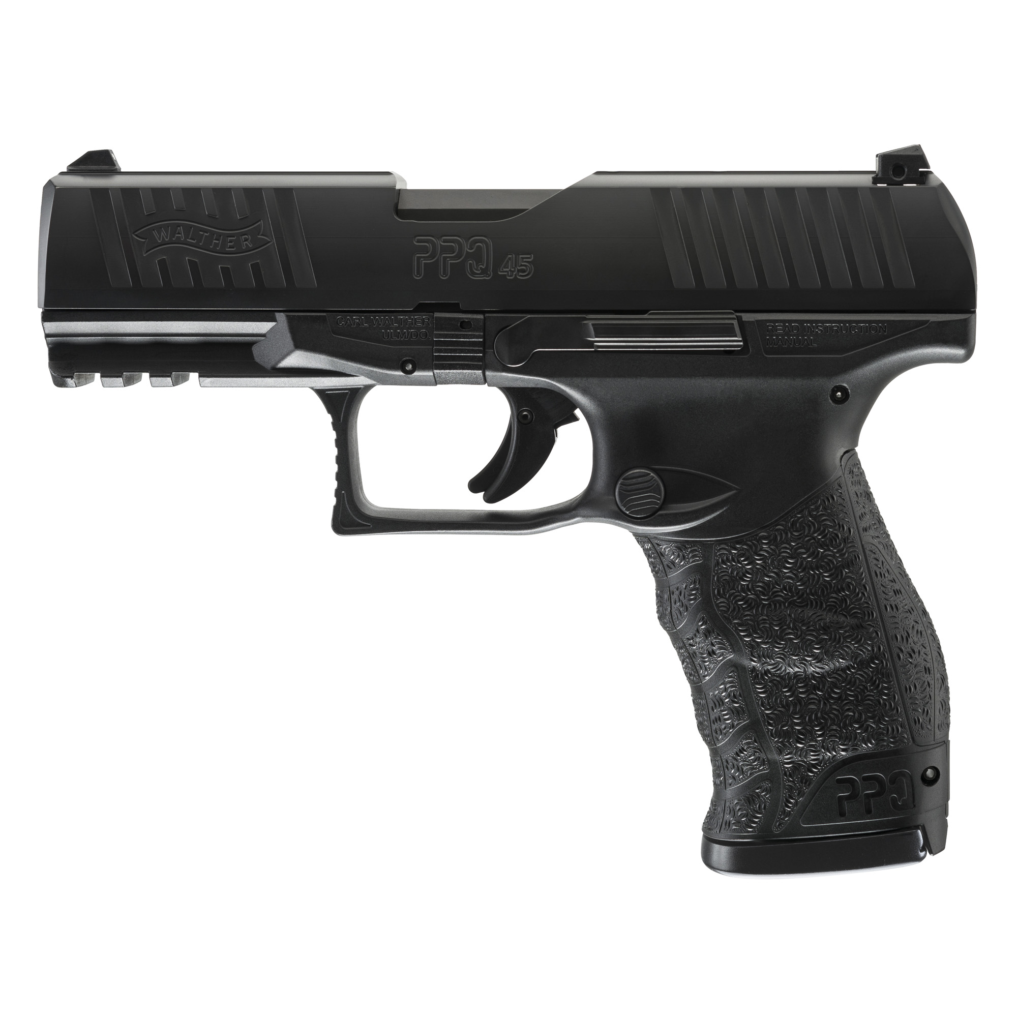 Walther PPQ M2 Striker Fired 4.25″ 45 ACP 10rd Fixed Sights – Black