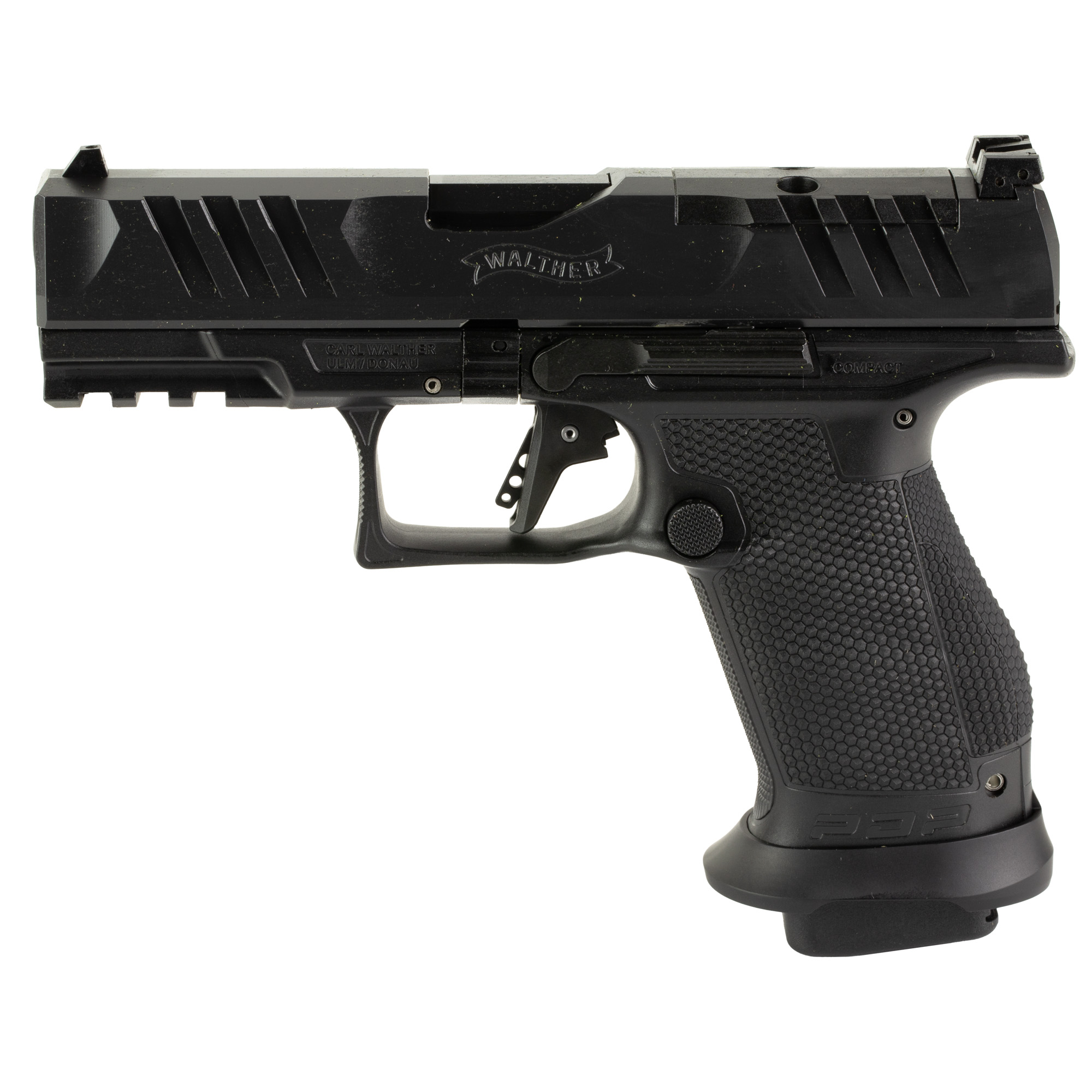 Walther PDP Compact Pro-E Striker Fired 4″ 9mm 18rd Adjustable Sights – Black