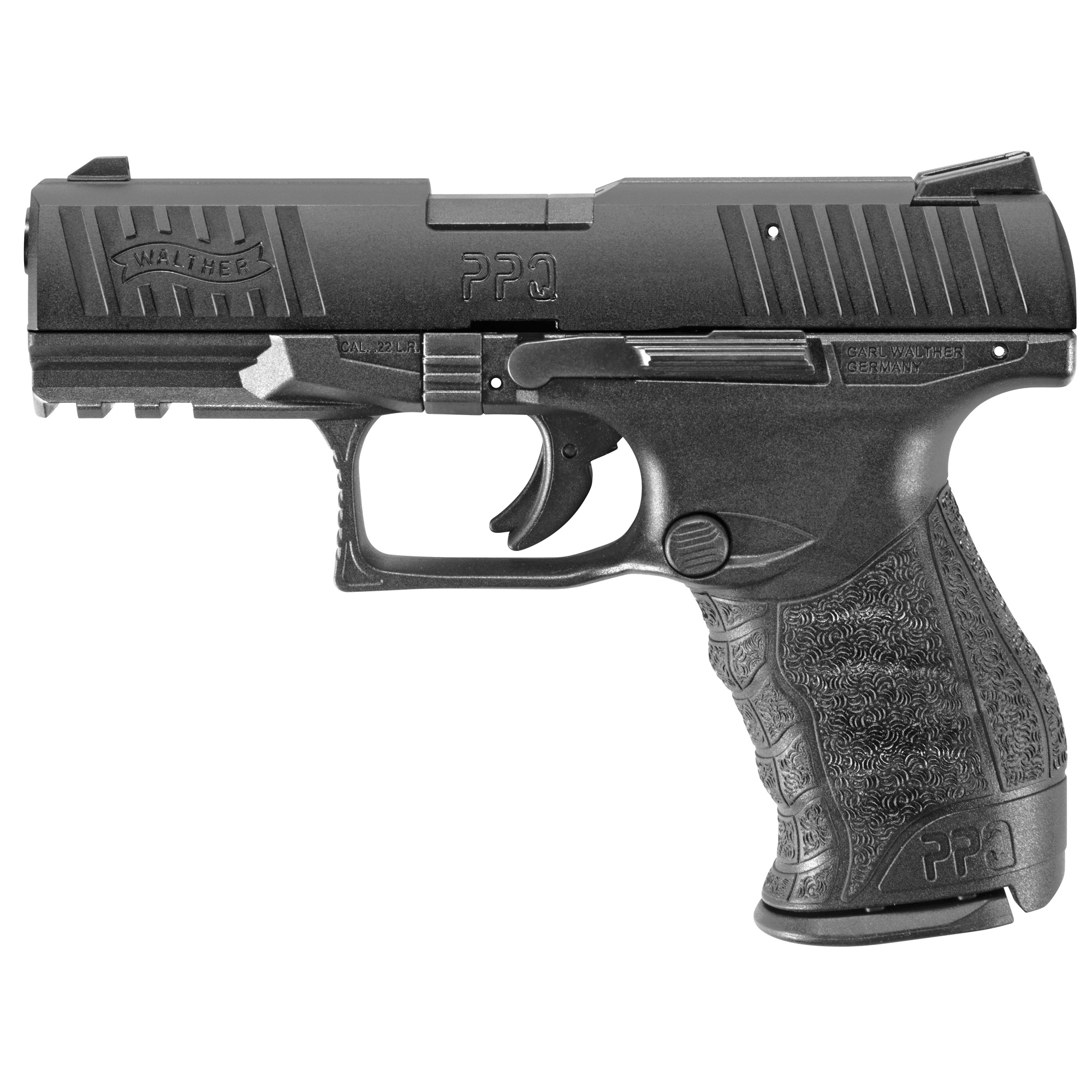 Walther PPQ M2 Striker Fired 4″ 22 LR 12rd Adjustable Sights – Black