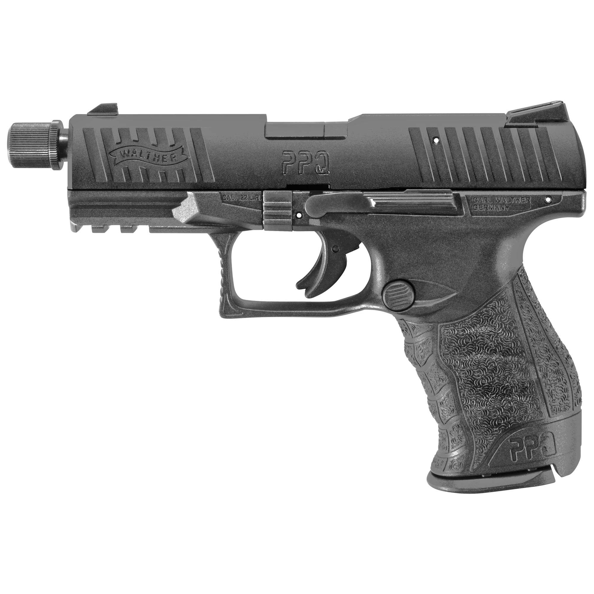 Walther PPQ M2 Striker Fired 4″ 22 LR 12rd Adjustable Sights – Black