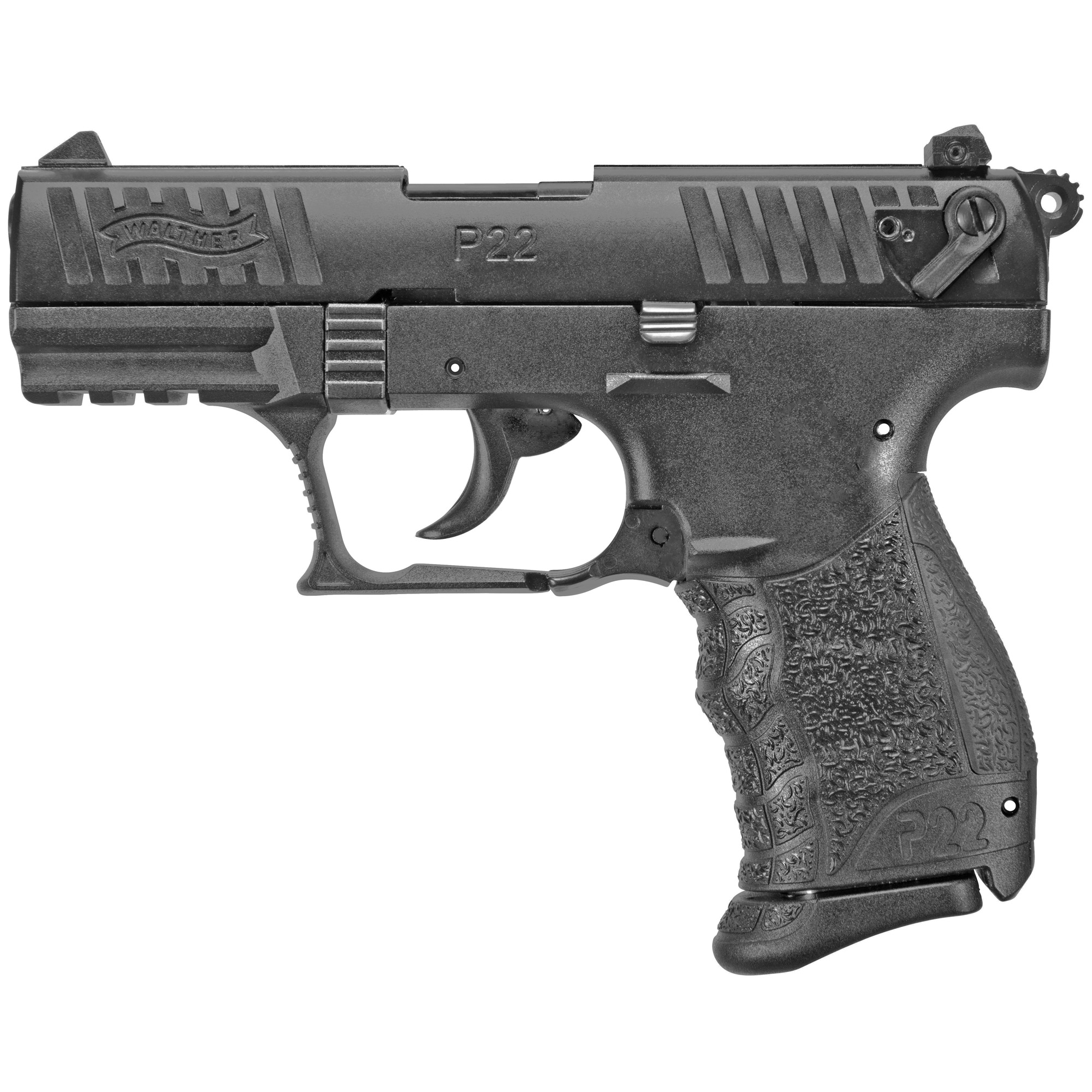 Walther P22Q Double Action 3.4″ 22 LR 10rd 3 Dot – Black