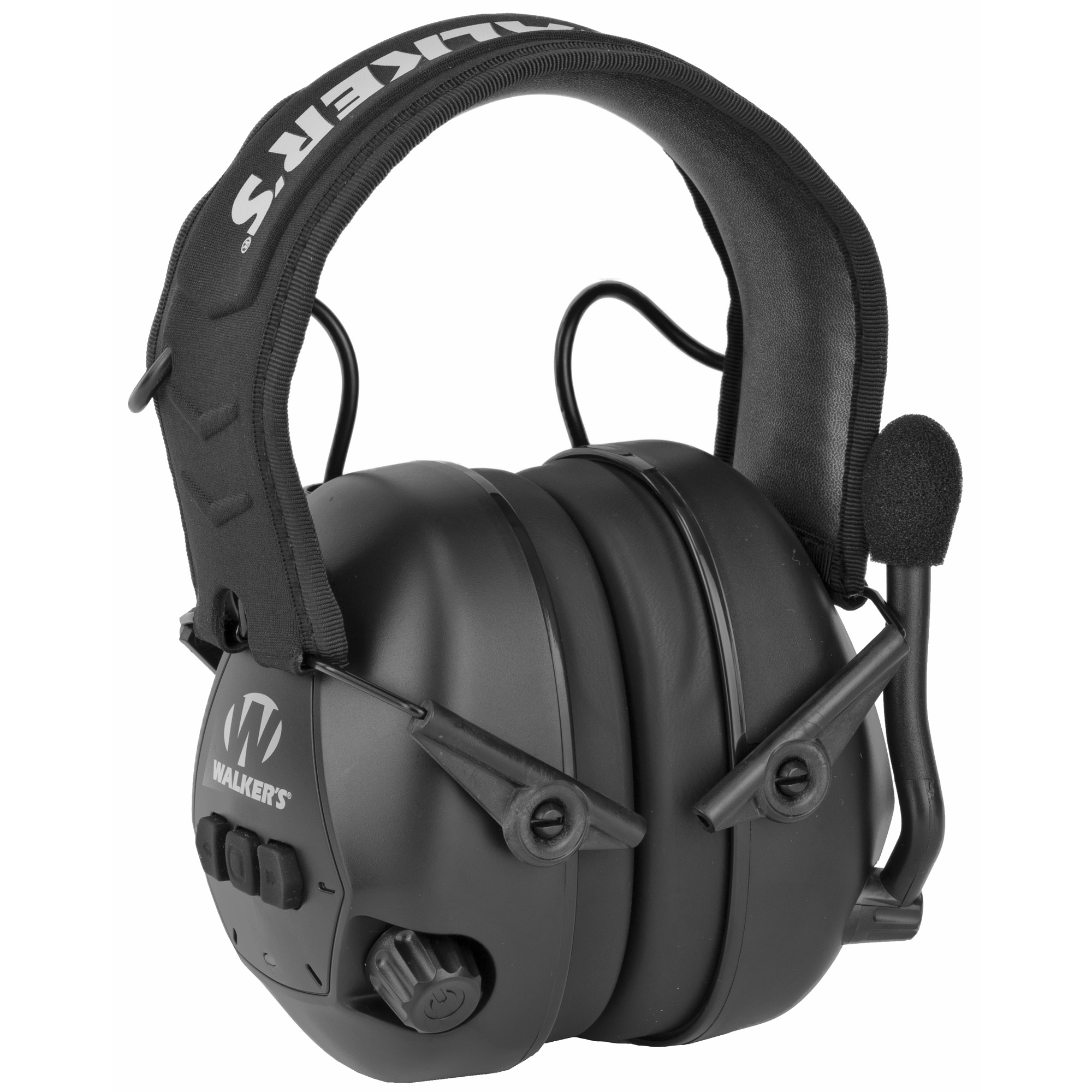 Walker’s Passive Bluetooth Plastic Earmuff – 1 – Black