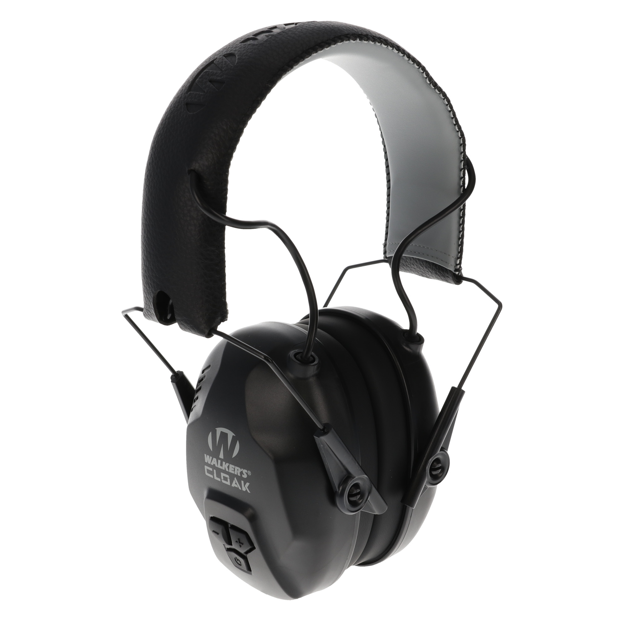 Walker’s Cloak Dual Mic Electronic Earmuff – Black