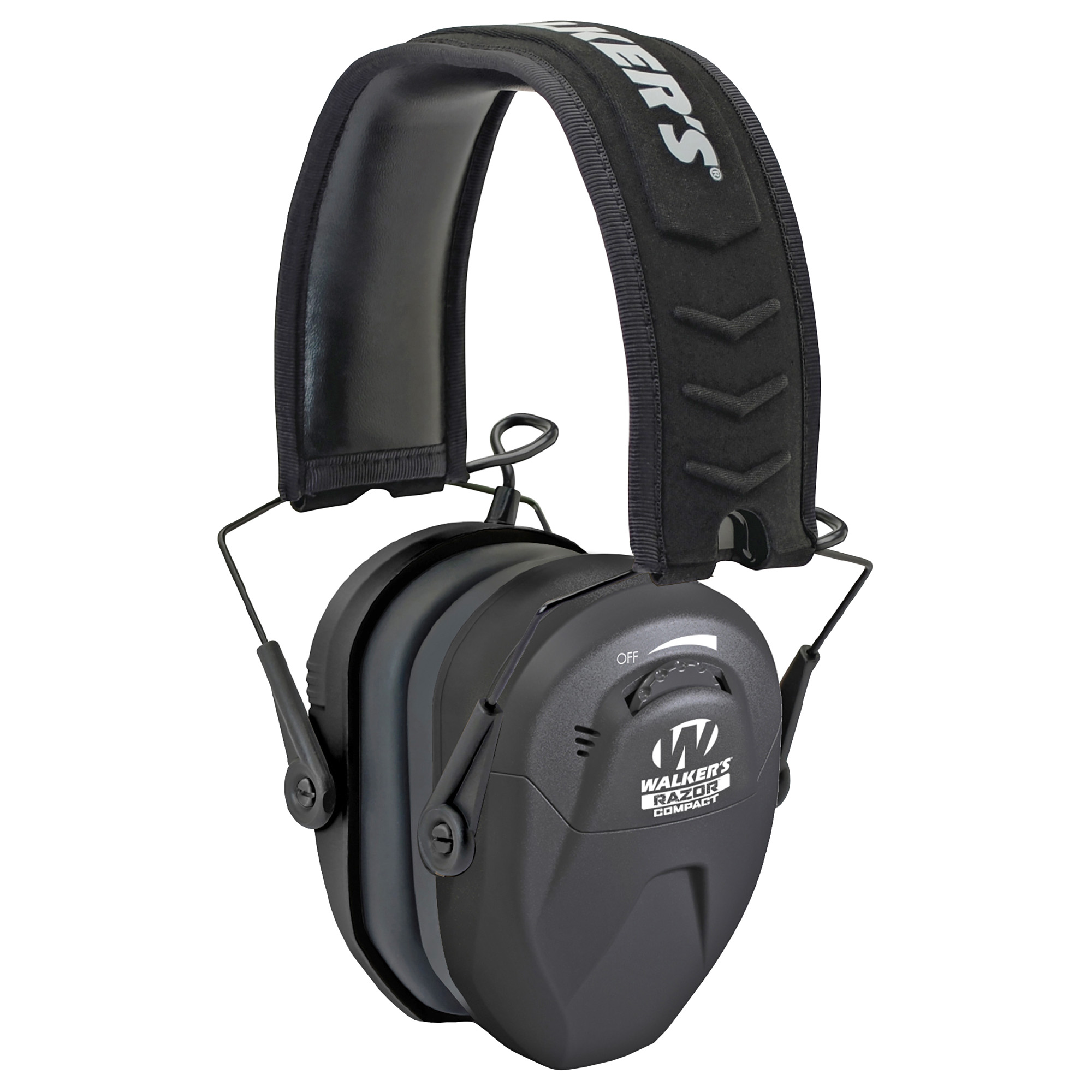 Walker’s Razor Plastic Earmuff – 1 – Black