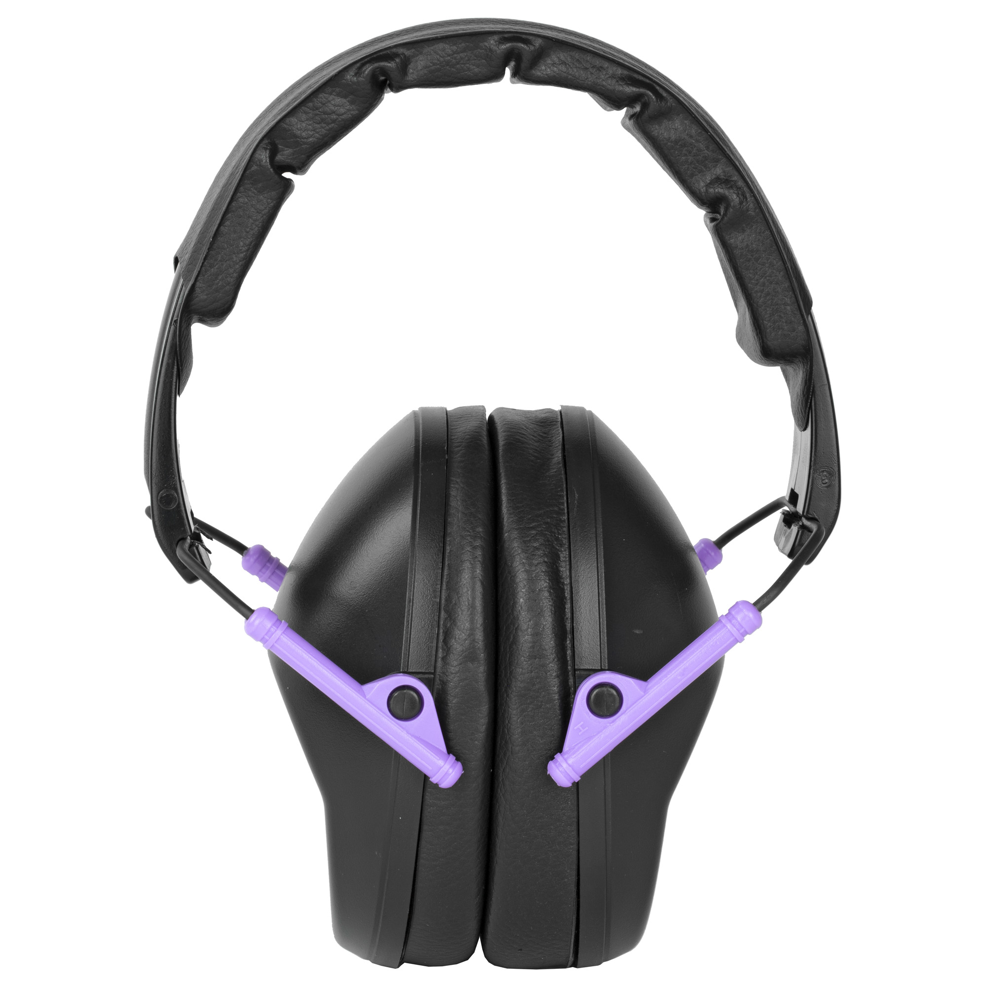 Walker’s Passive Plastic Earmuff – 1 – Black, Purple