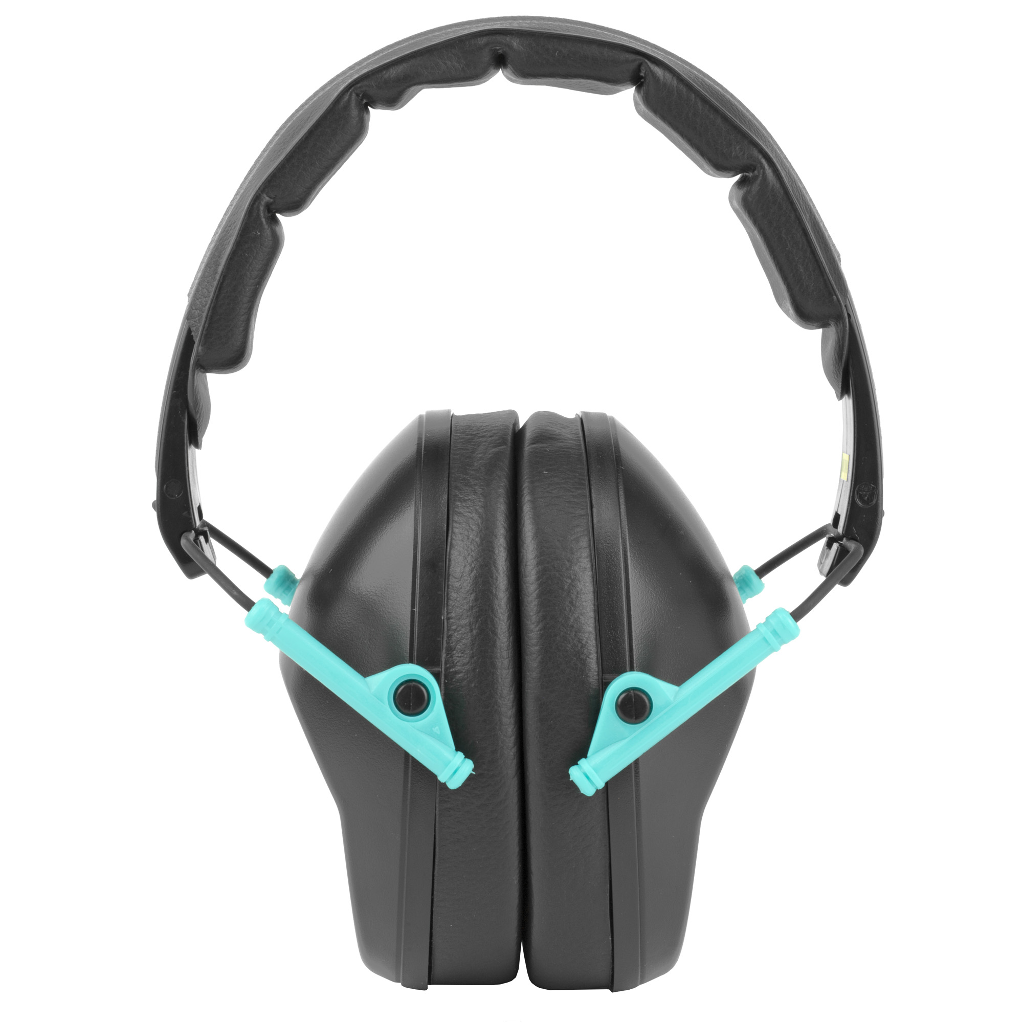 Walker’s Passive Plastic Earmuff – 1 – Black, Teal