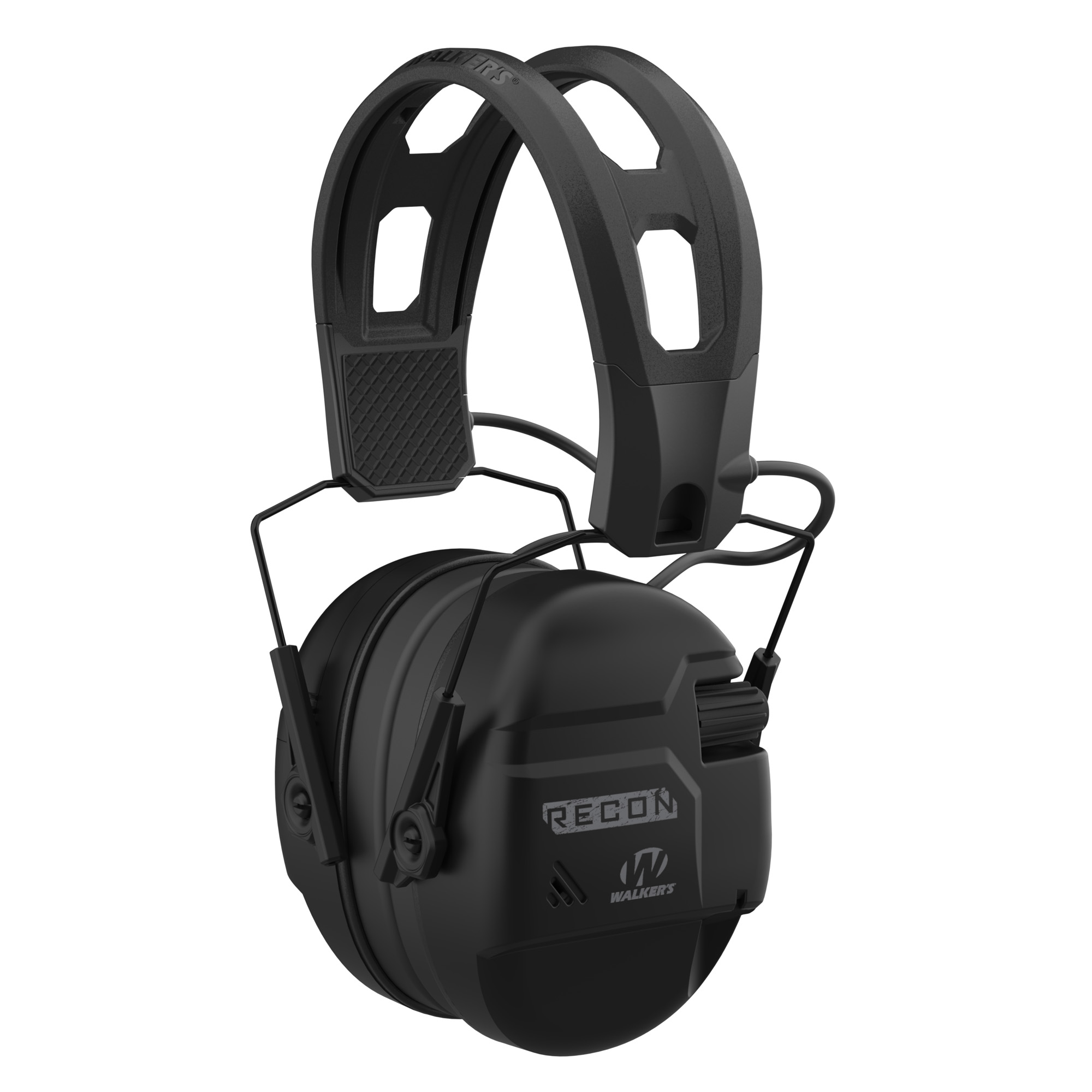 Walker’s Recon Professional Grade Electronic Earmuff – Black