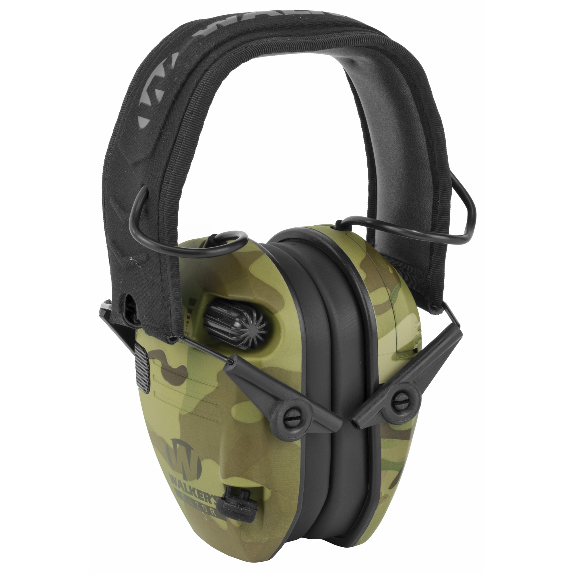 Walker’s Razor Plastic Earmuff – 1 – Tan MultiCam