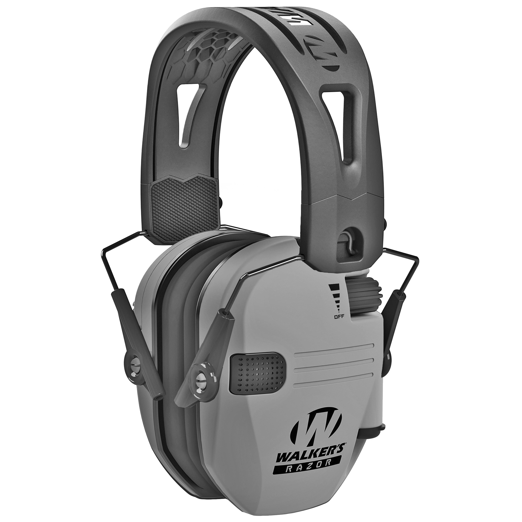 Walker’s Razor Earmuff – 1 – Battleship Gray