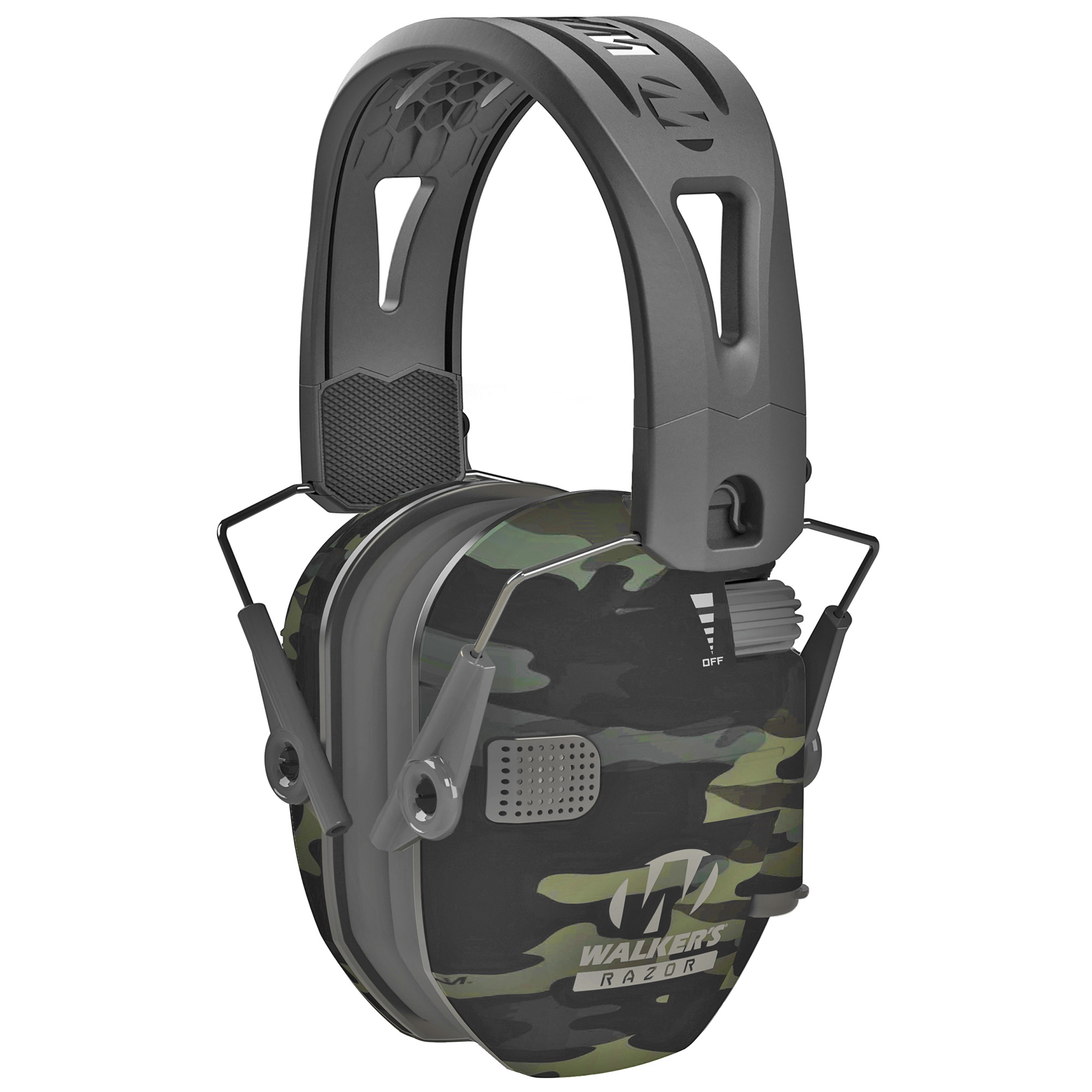 Walker’s Razor Earmuff – 1 – MultiCam Gray