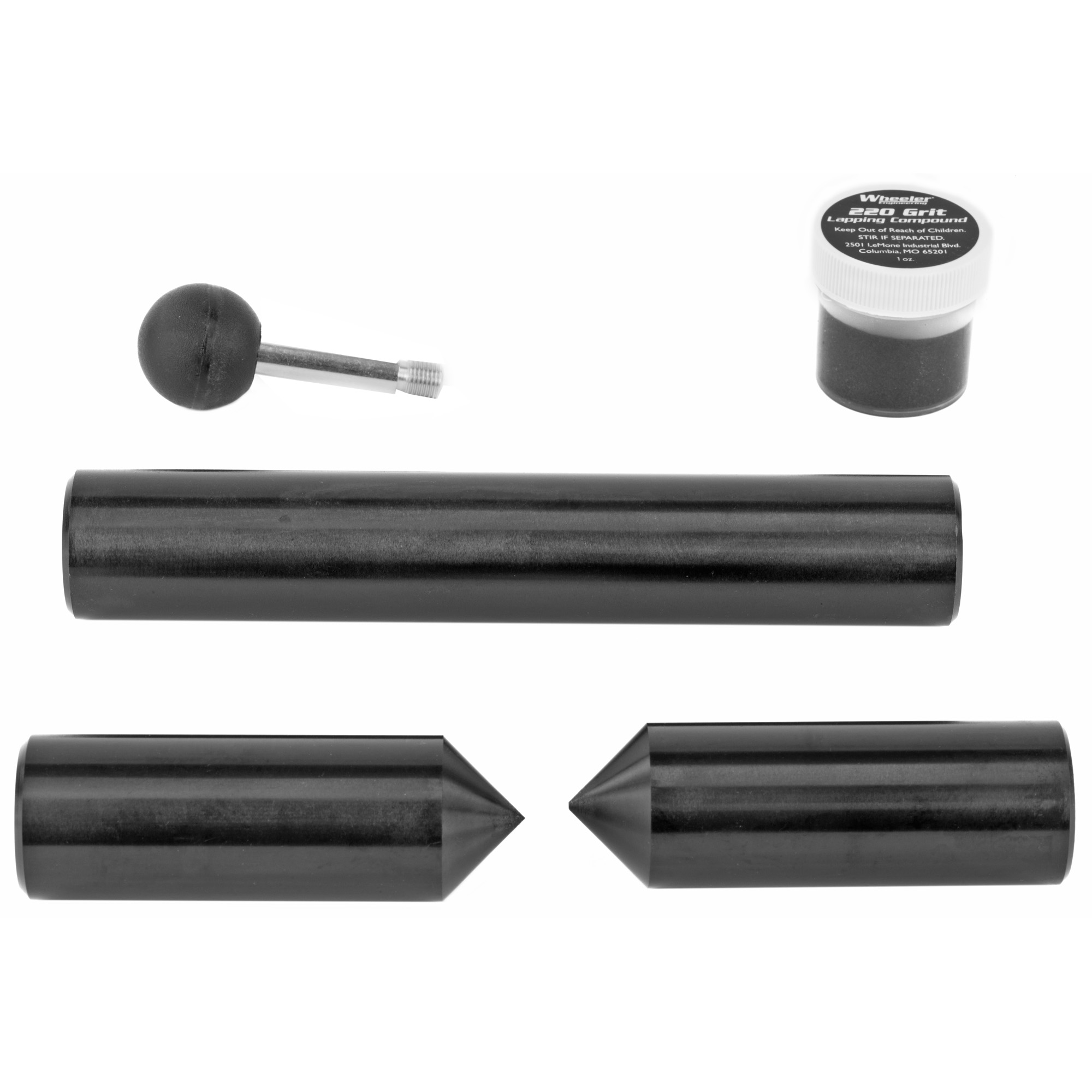 Wheeler Lapping Kit Steel Tool – Black