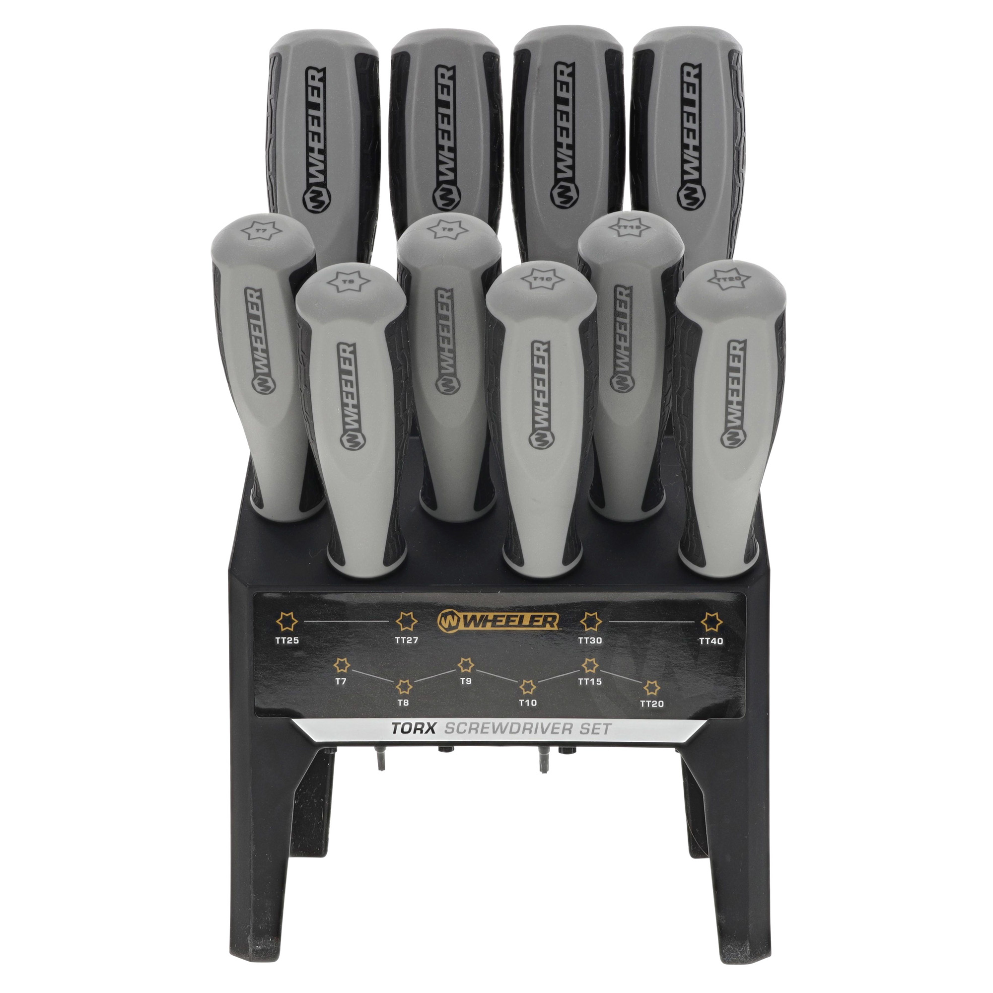 Wheeler Torx Bench Driver Set Kit – Black