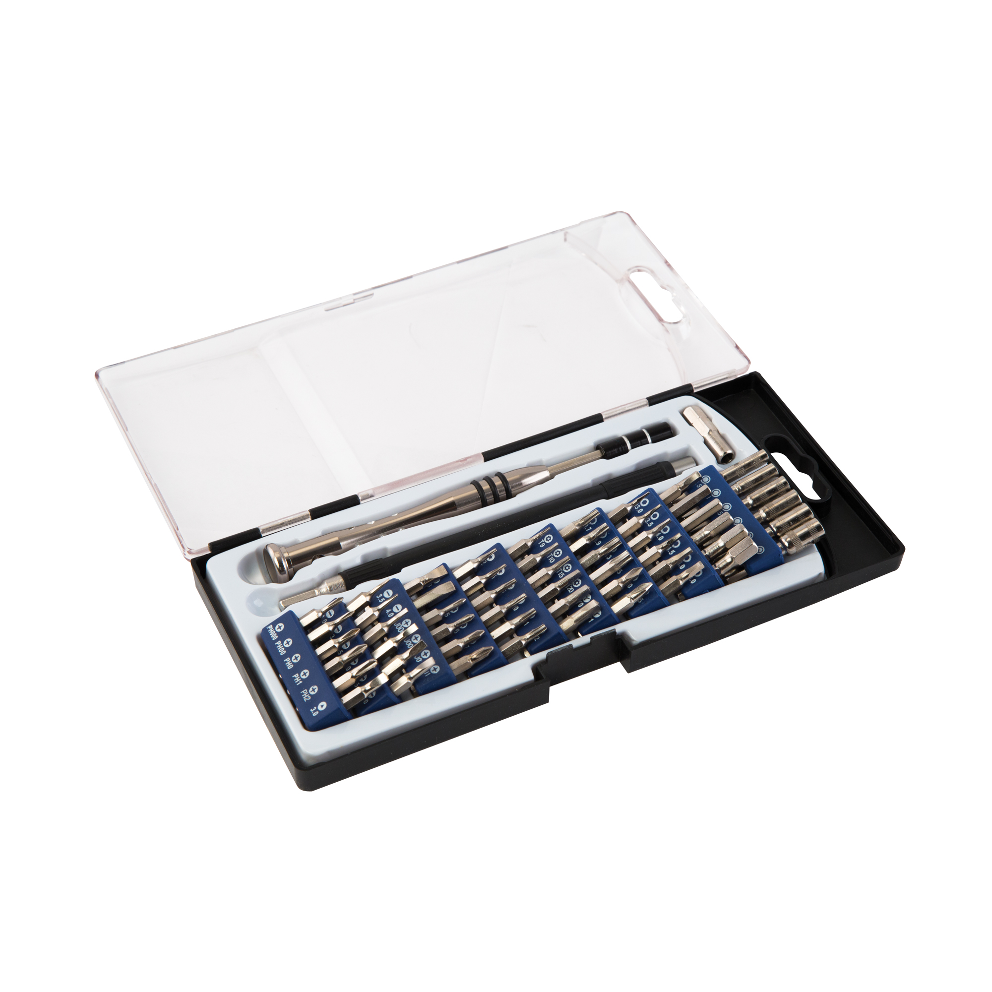 Wheeler Precision Micro Screwdriver Set Steel Tool 58 Piece Set