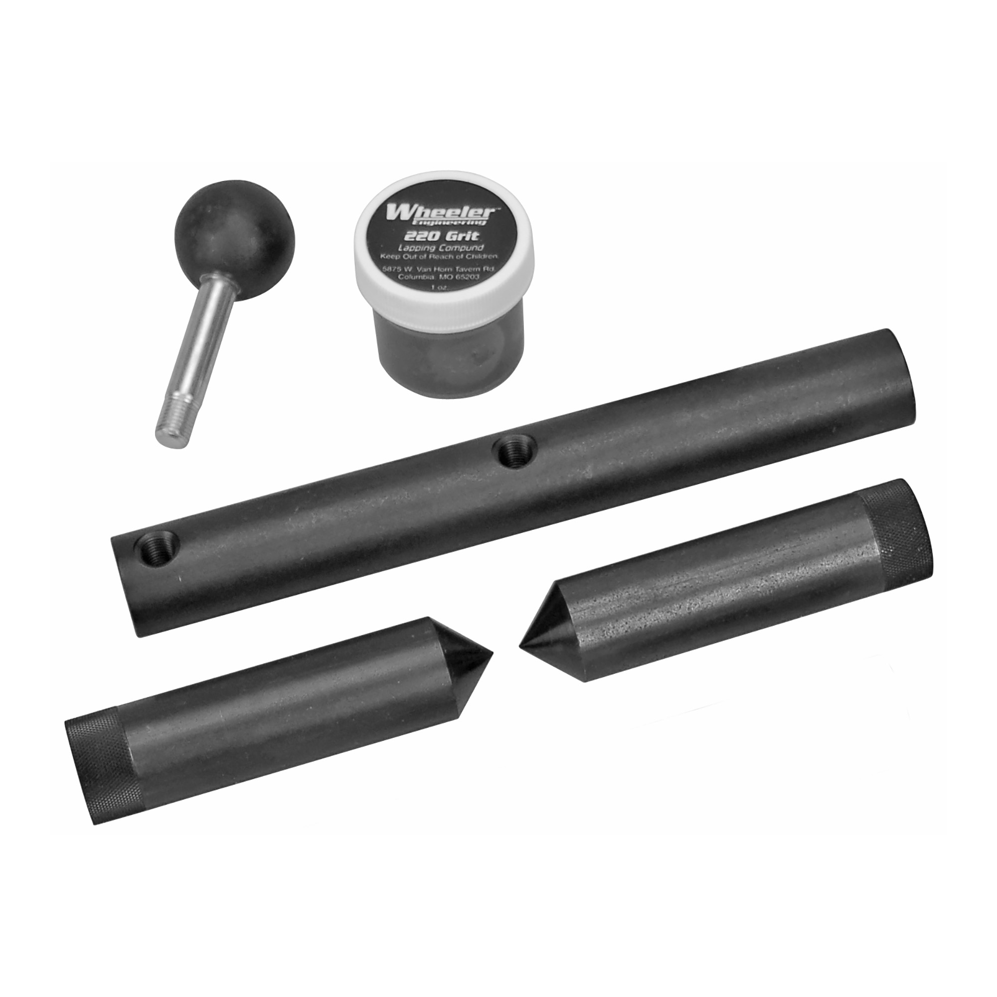 Wheeler Scope Ring Alignment and Lapping Kit Tool 30mm – Black