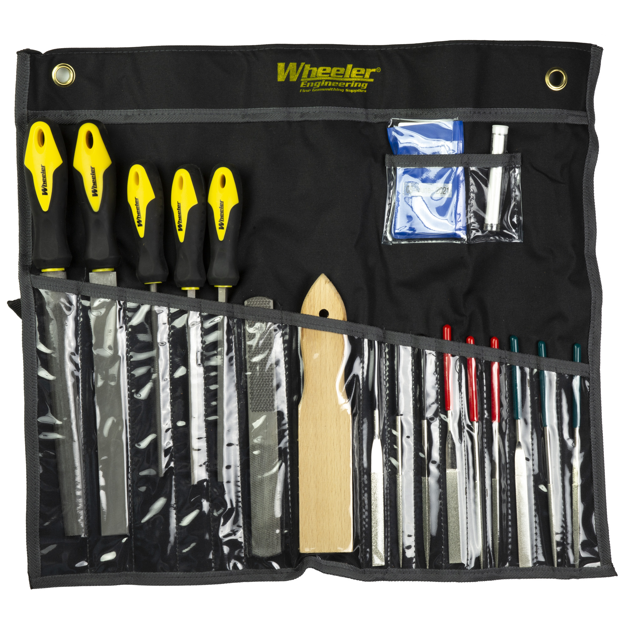 Wheeler Professional Gunsmithing File Set – Black