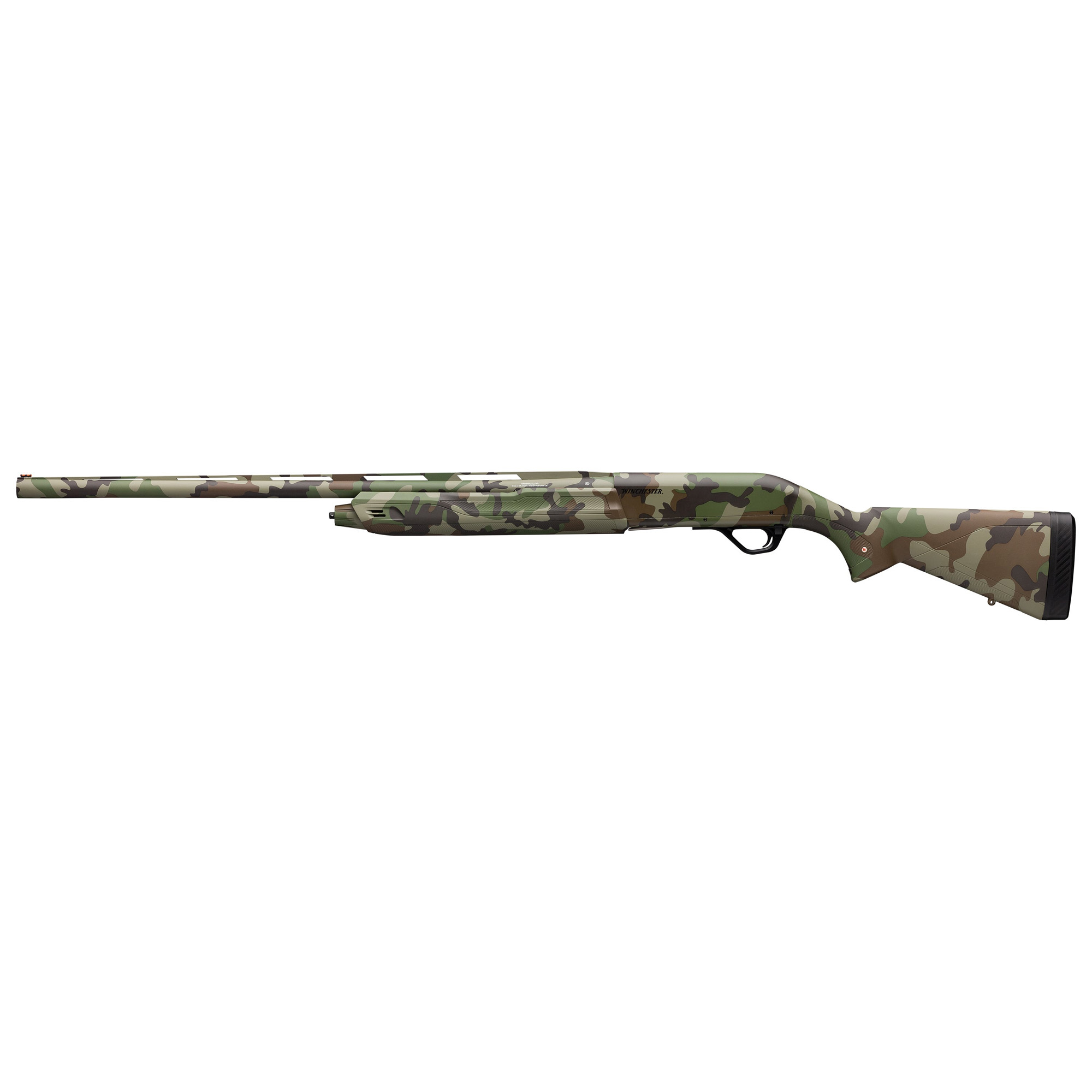 Winchester SX4 Waterfowl Hunter 26″ 12 Gauge 3.5″ 4rd Fiber Optic Front Sight – Woodland