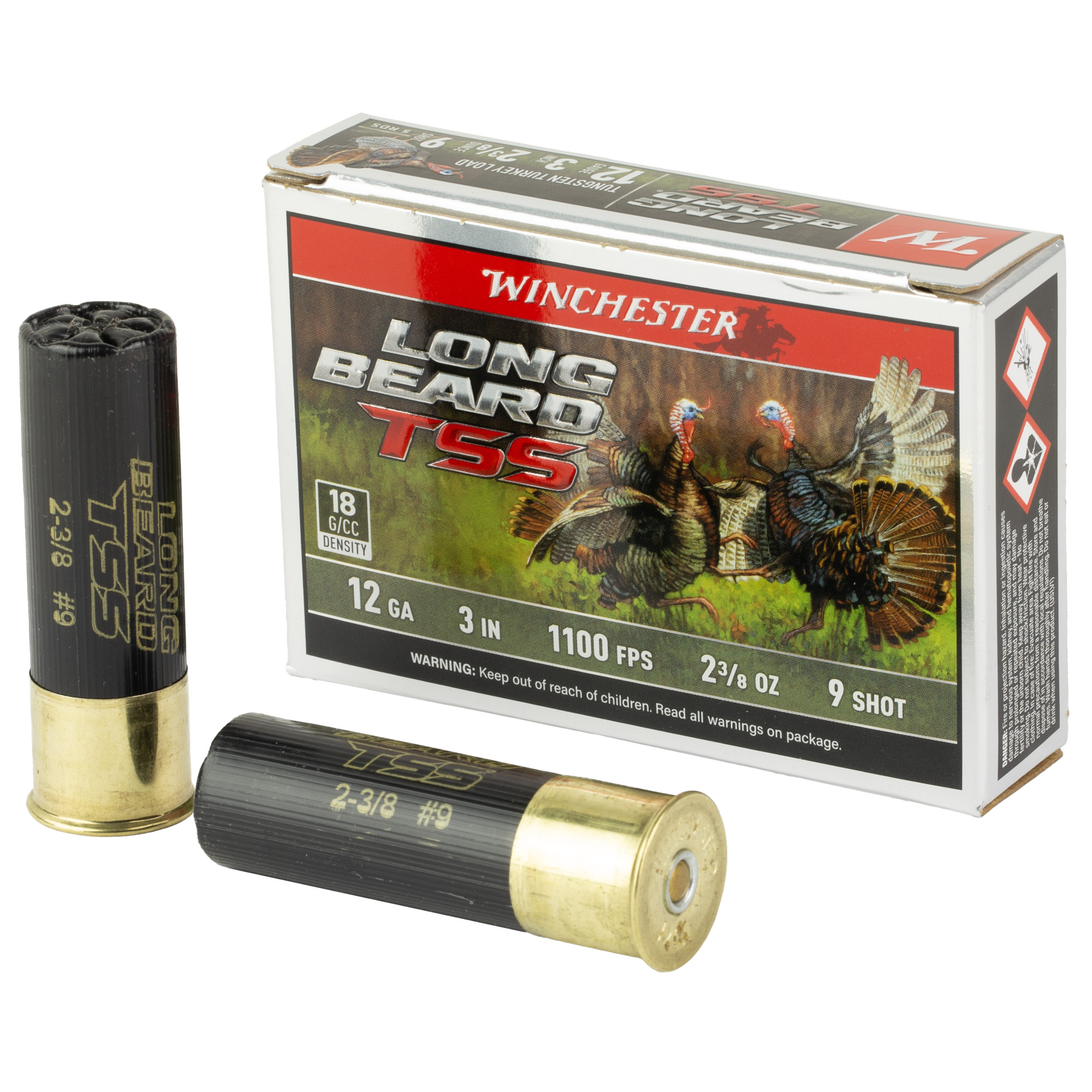 Winchester Long Beard TSS 12 Gauge 3″ #9 Shotshell – 10rd