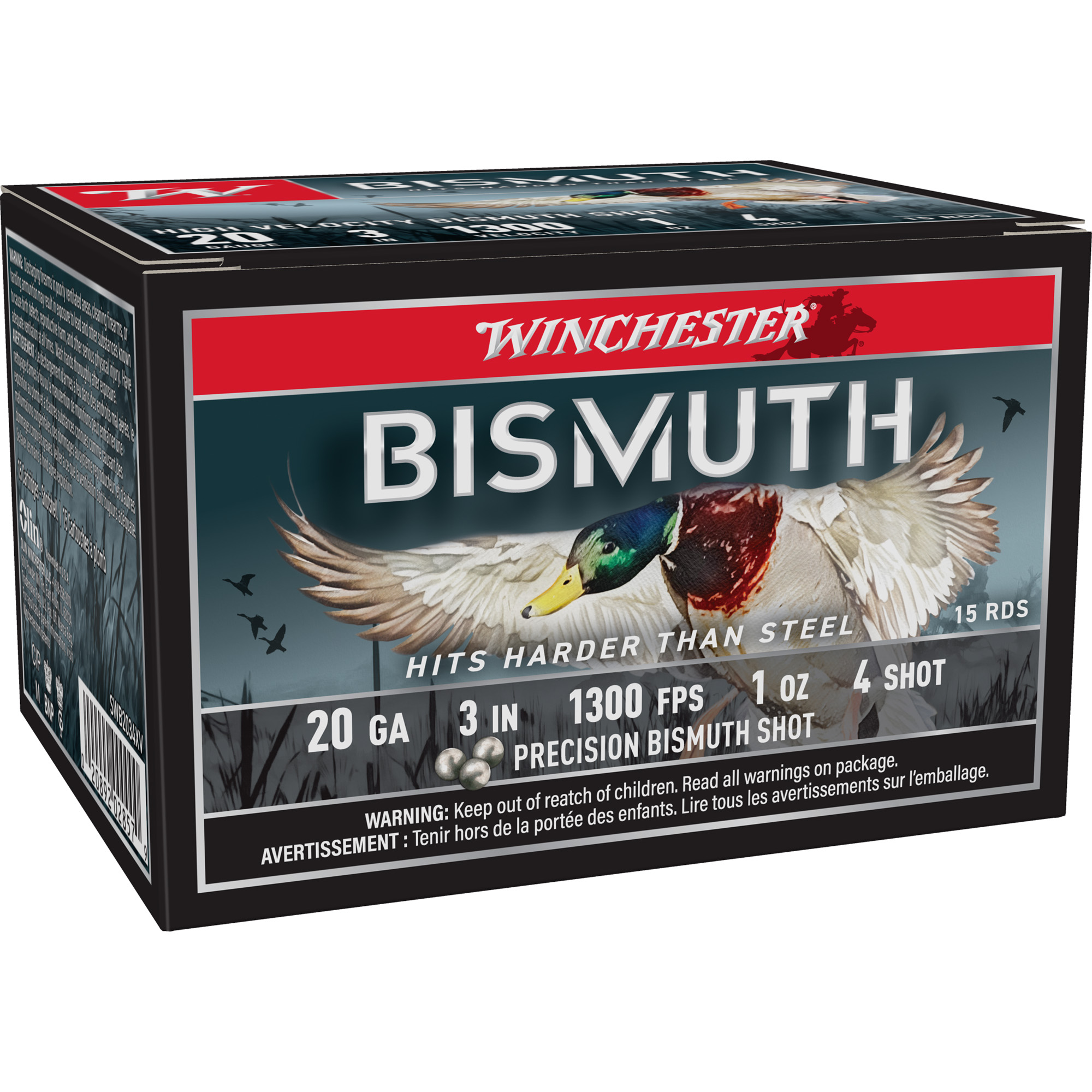 Winchester Bismuth TARGET 20 Gauge 3″ Shotshell – 15rd