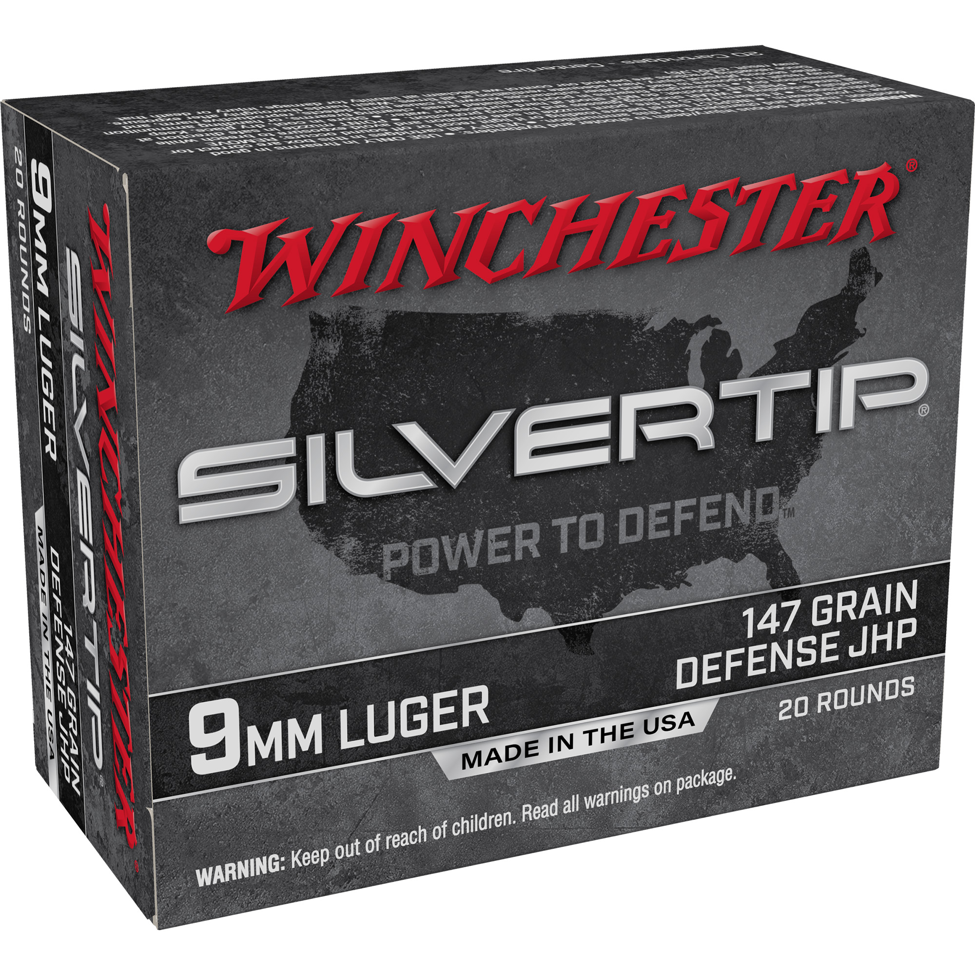 Winchester Silvertip 9mm 147gr Hollow Point – 20rd