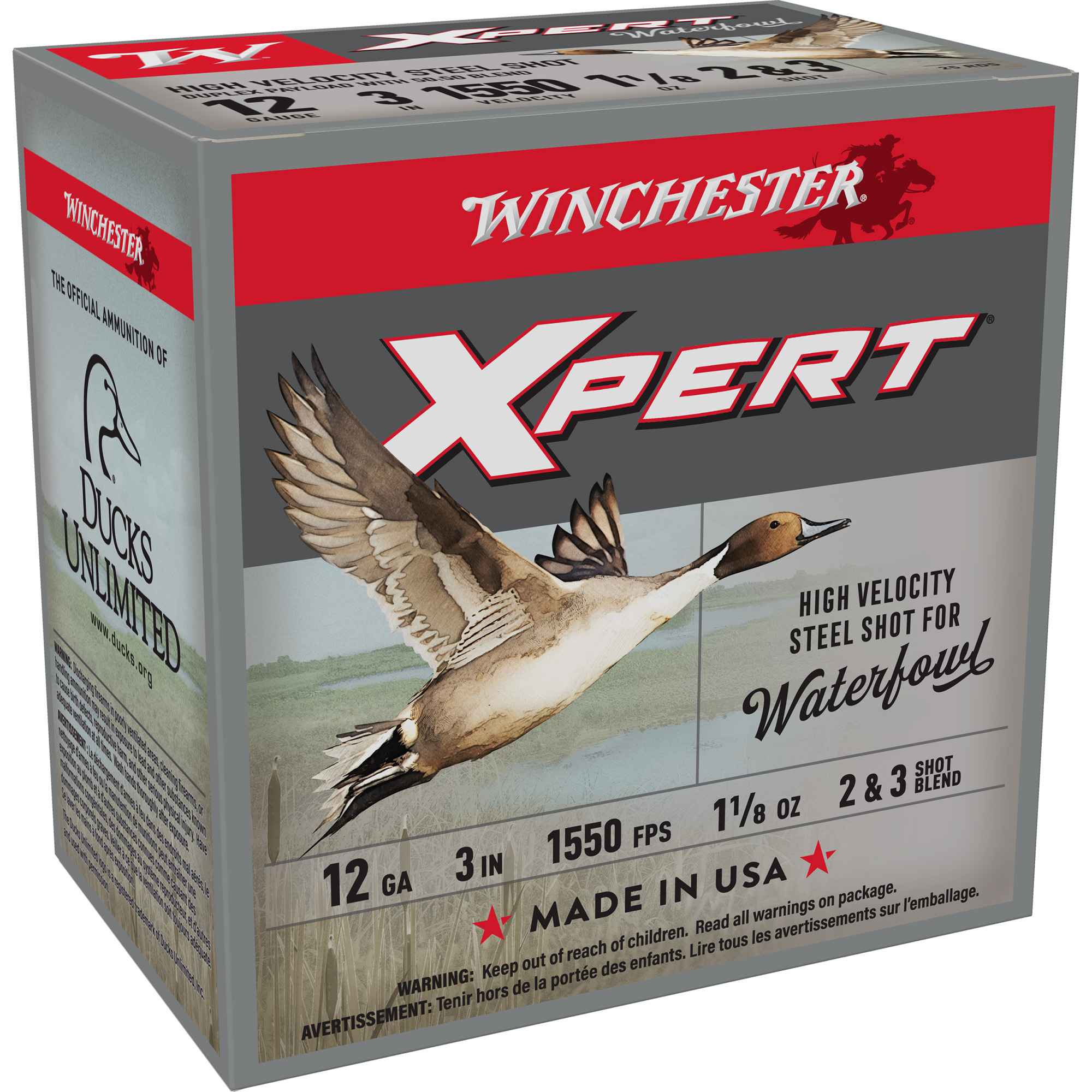 Winchester Super-X 12 Gauge 3″ #2 Steel Shot – 25rd